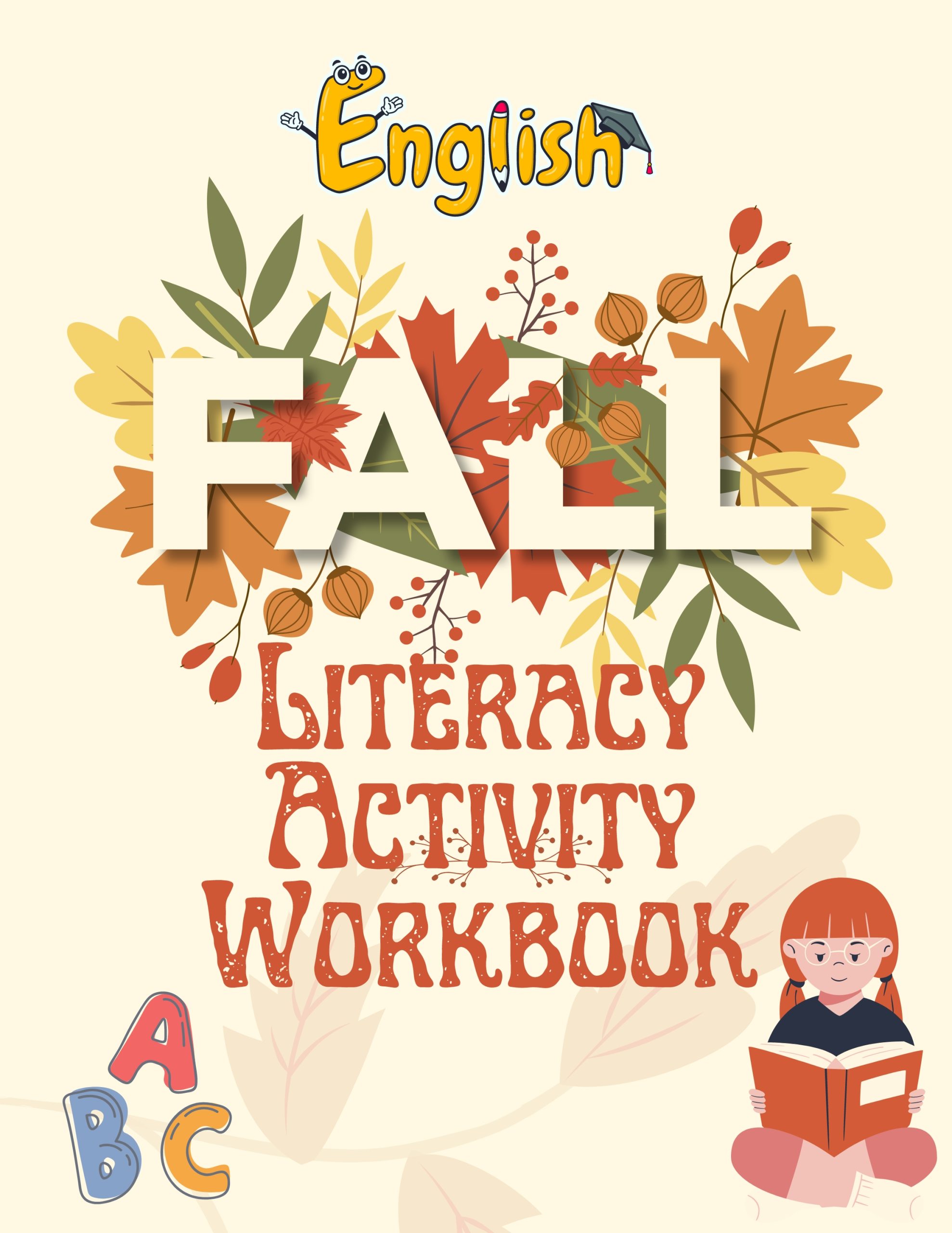 Engaging Fall Literacy Activity Workbook