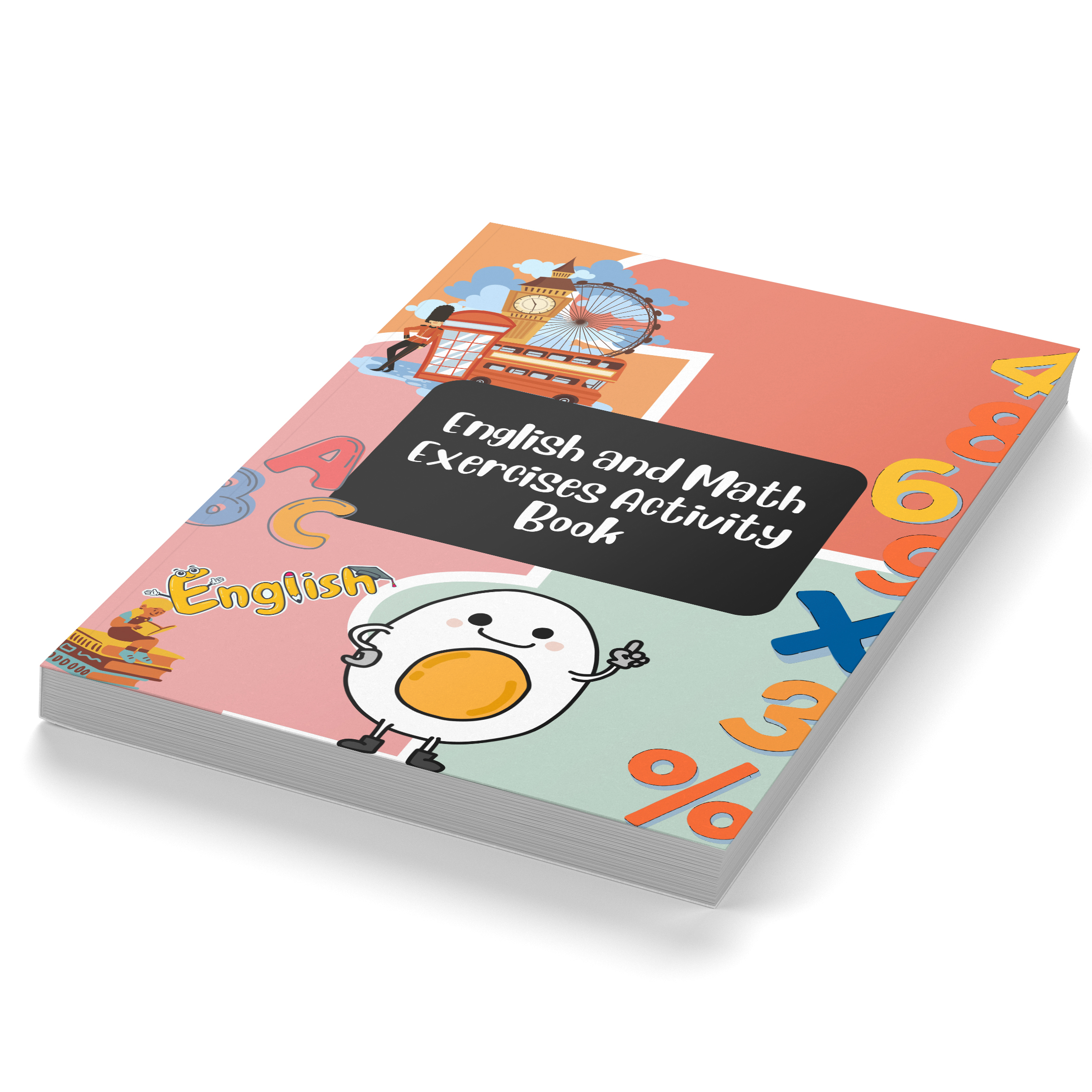 English and Math Exercises Activity Book