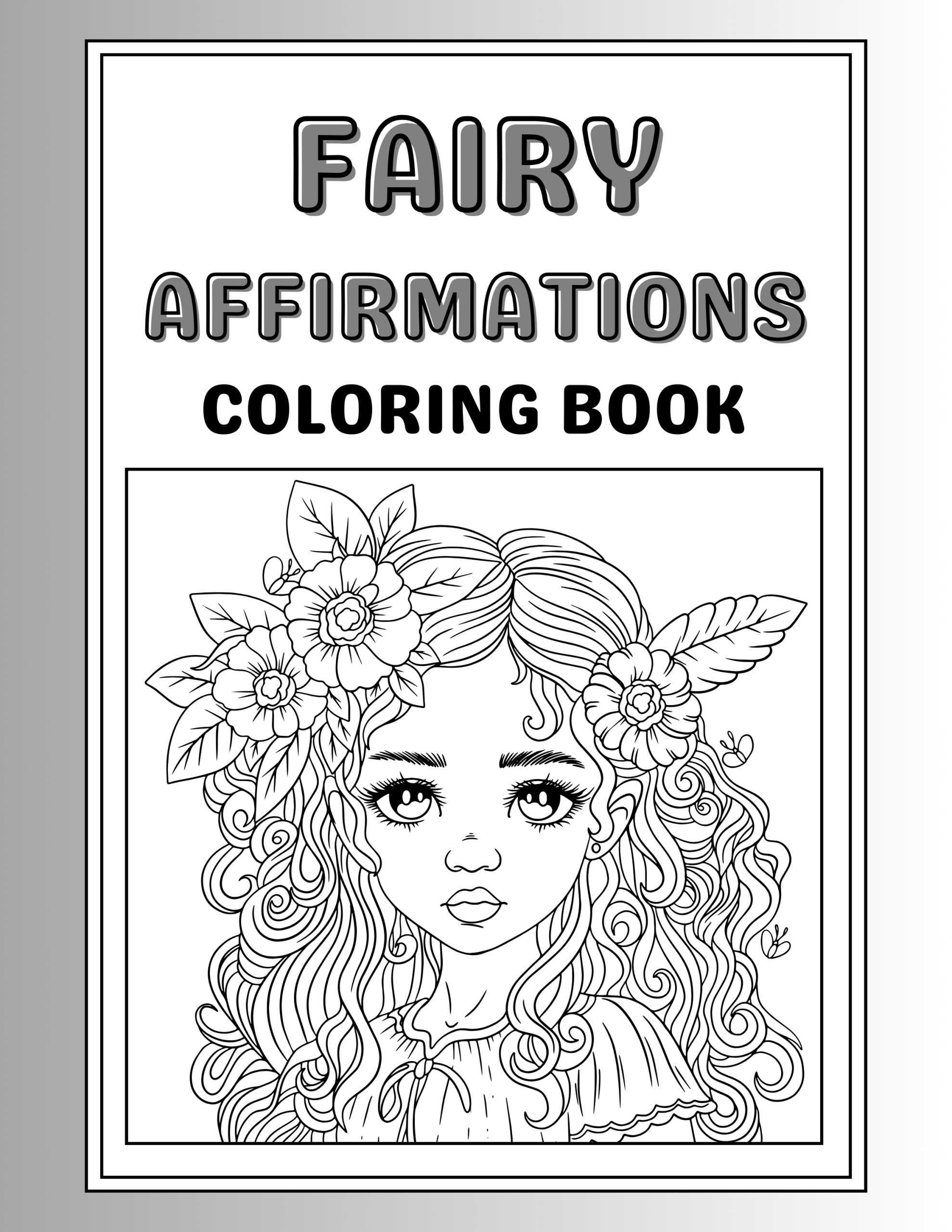 Fairy Affirmations Coloring Book