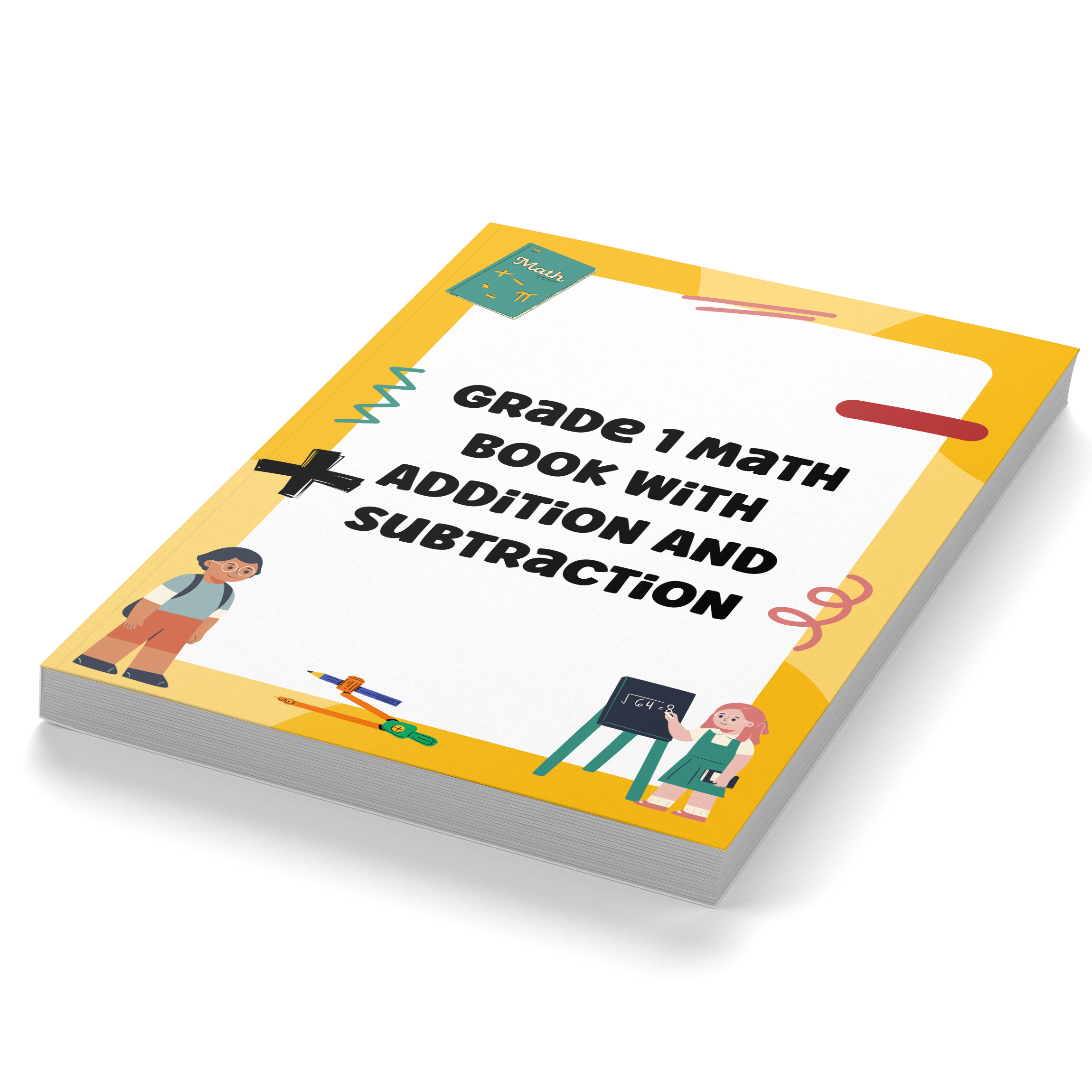Grade 1 Math Book With Addition And Subtraction
