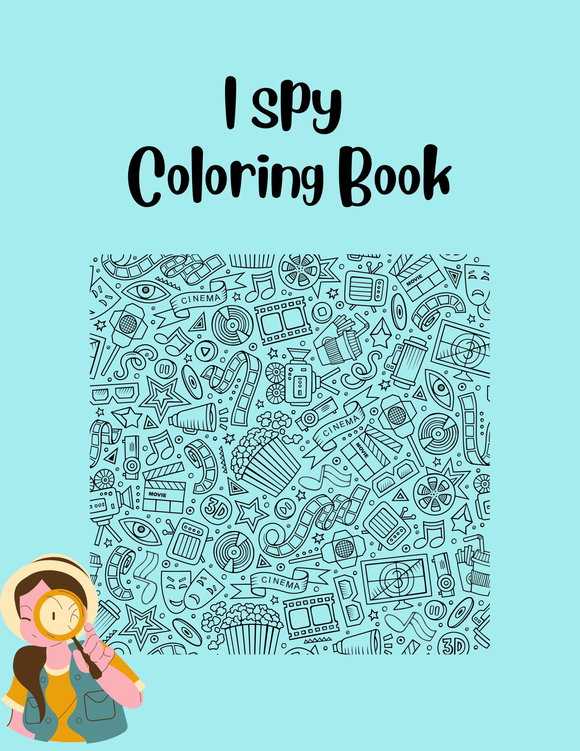 I Spy Coloring Book