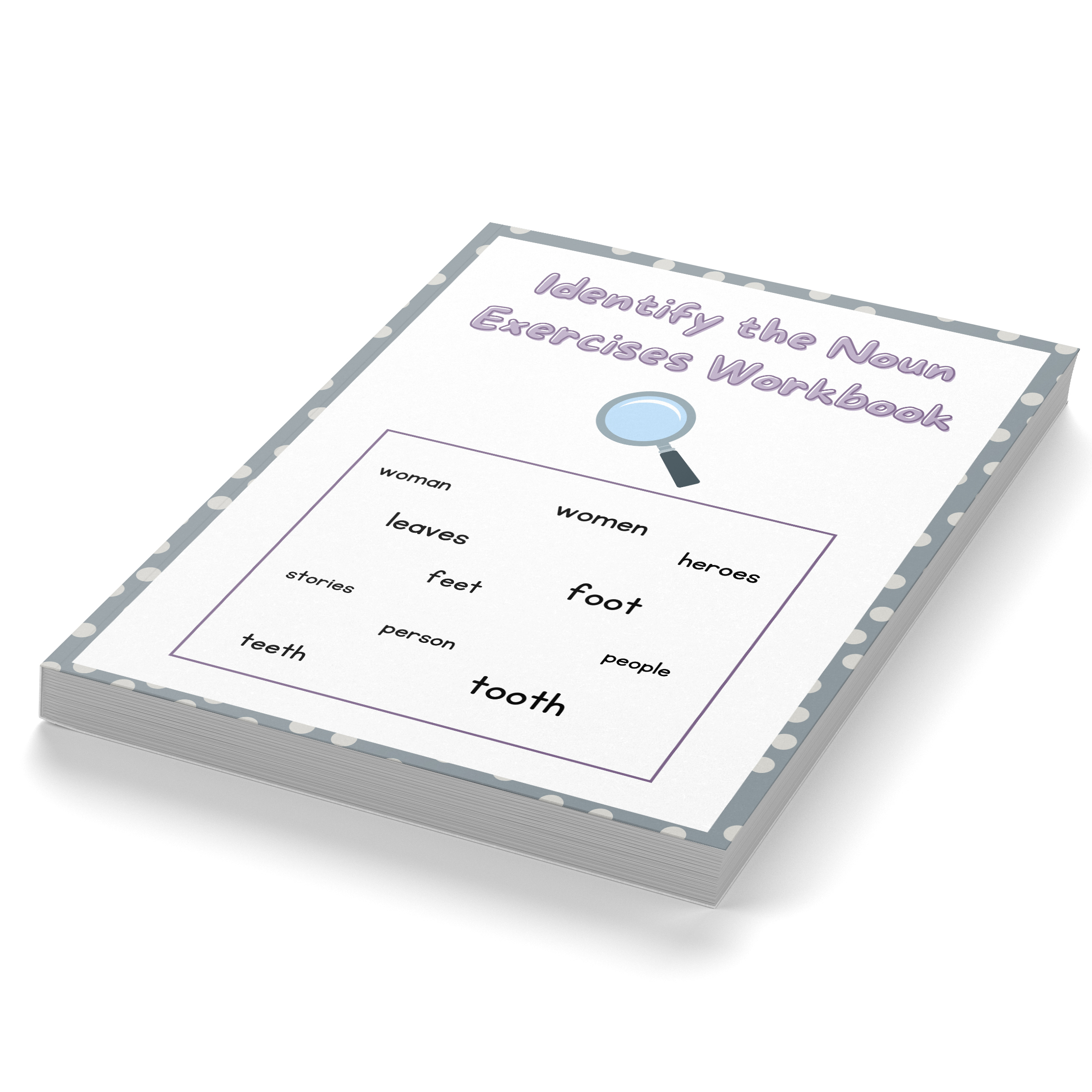 Identify the Noun Exercises Workbook