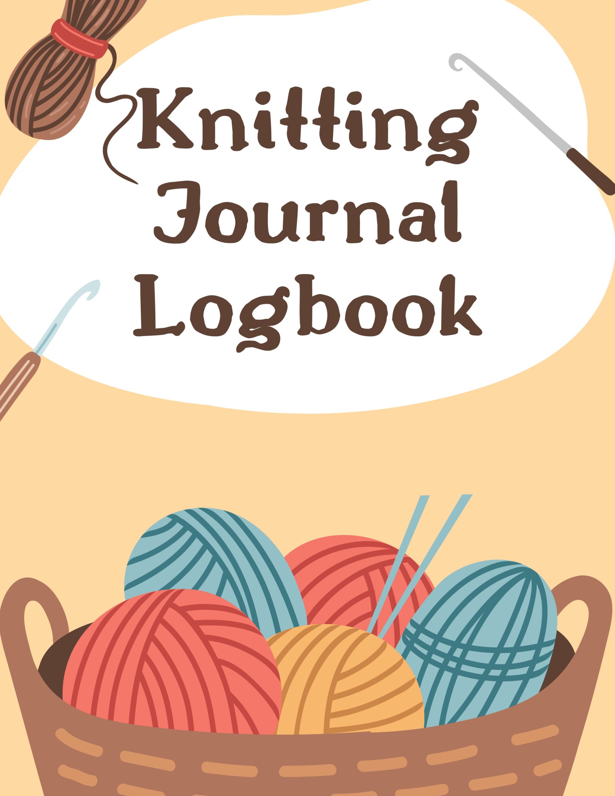 Knitting Journal Logbook 6 x 9