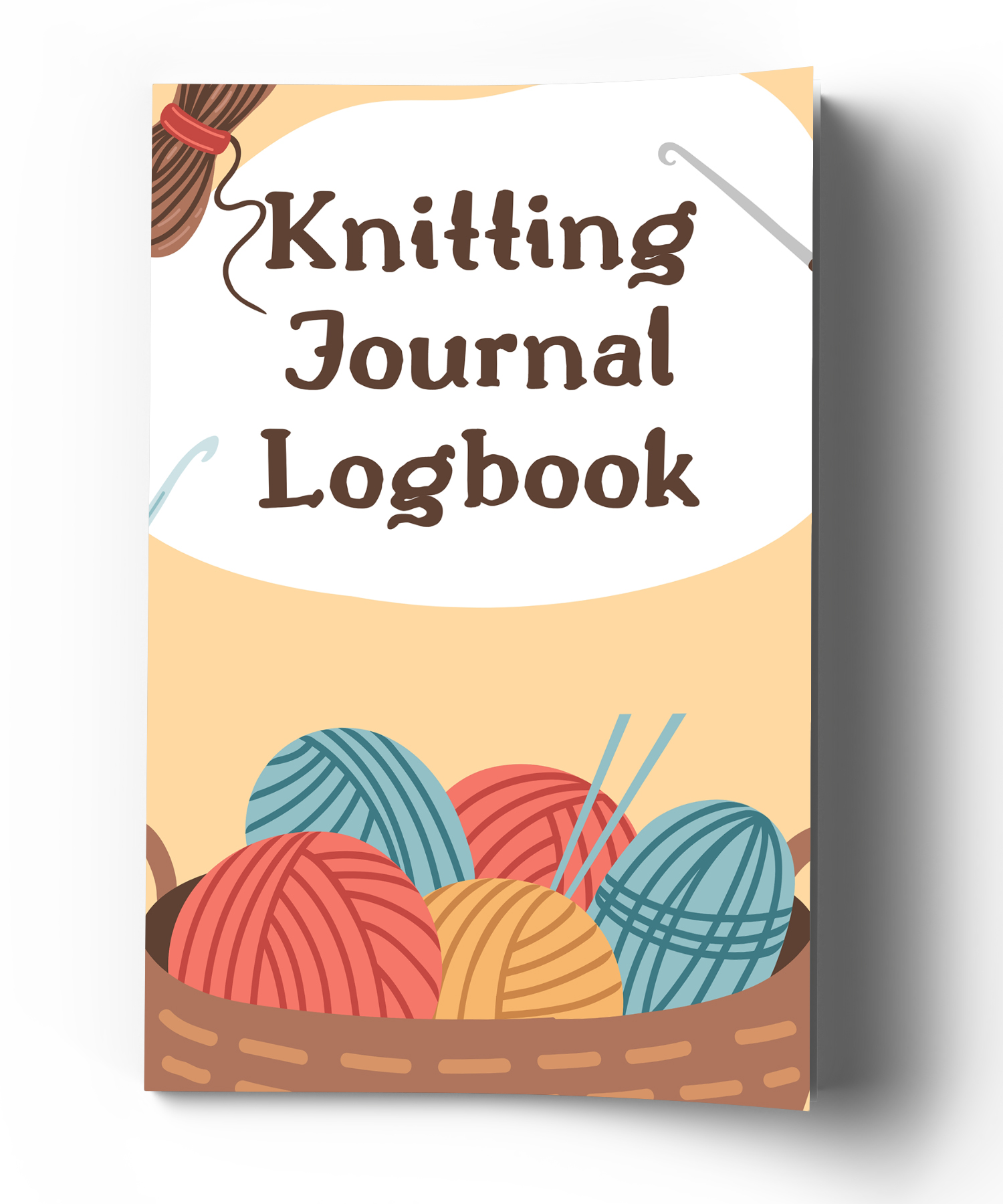 Knitting Journal Logbook 8.5 x 11