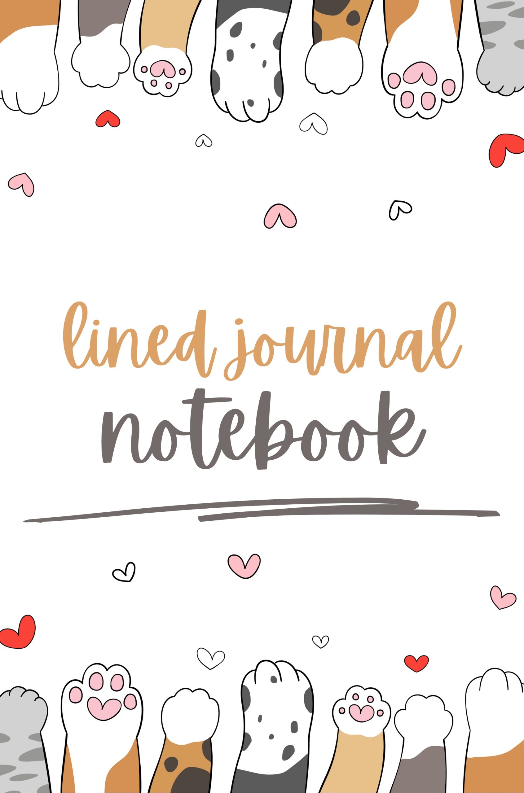 Lined Journal Notebook 6 x 9