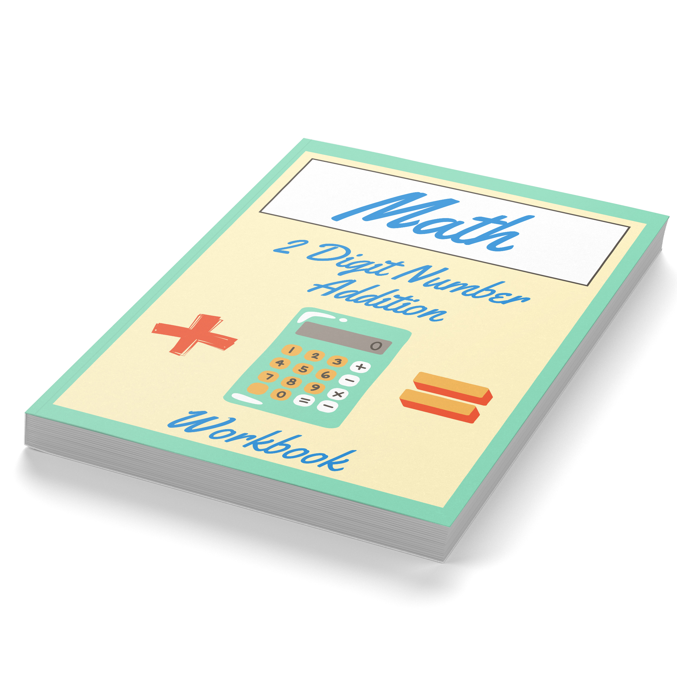 Math 2 Digit  Number Addition Workbook