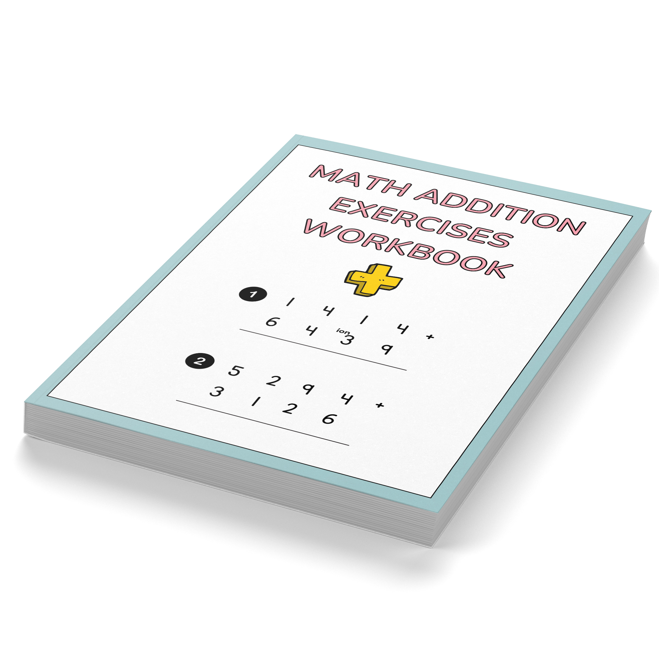 Math Addition Exercises Workbook