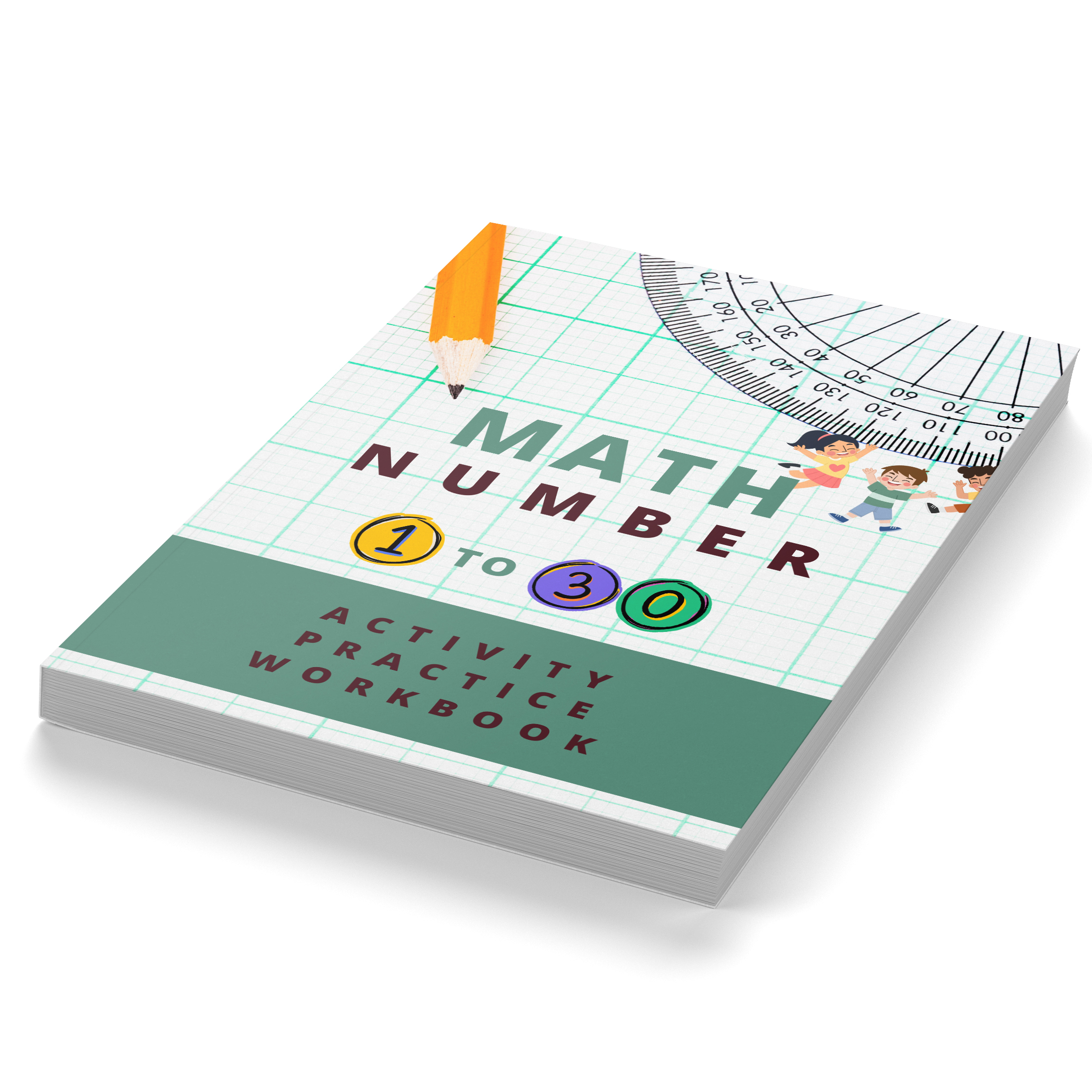 Math Number 1 to 30 Activity Practice Workbook