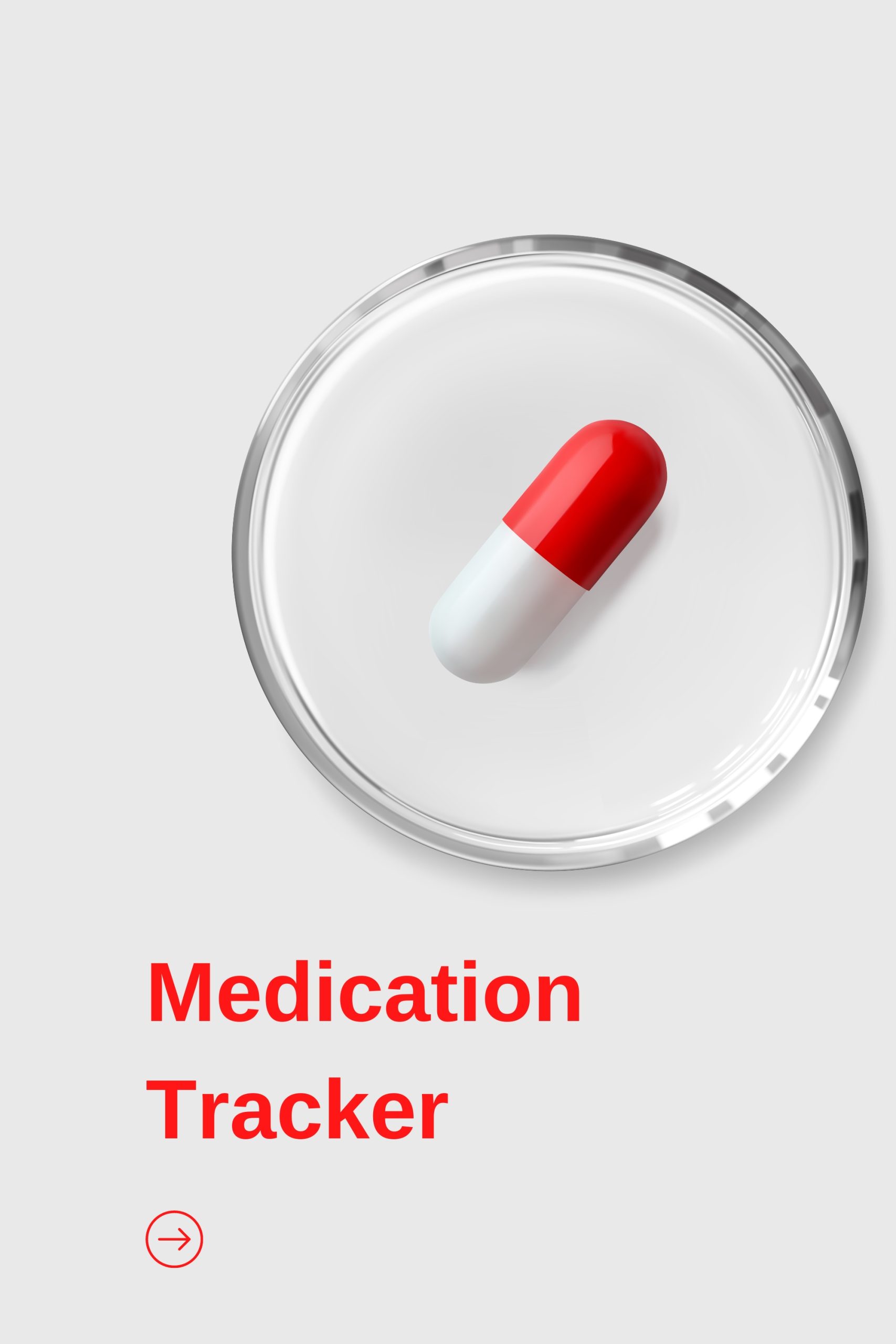 Medication Tracker 6 x 9