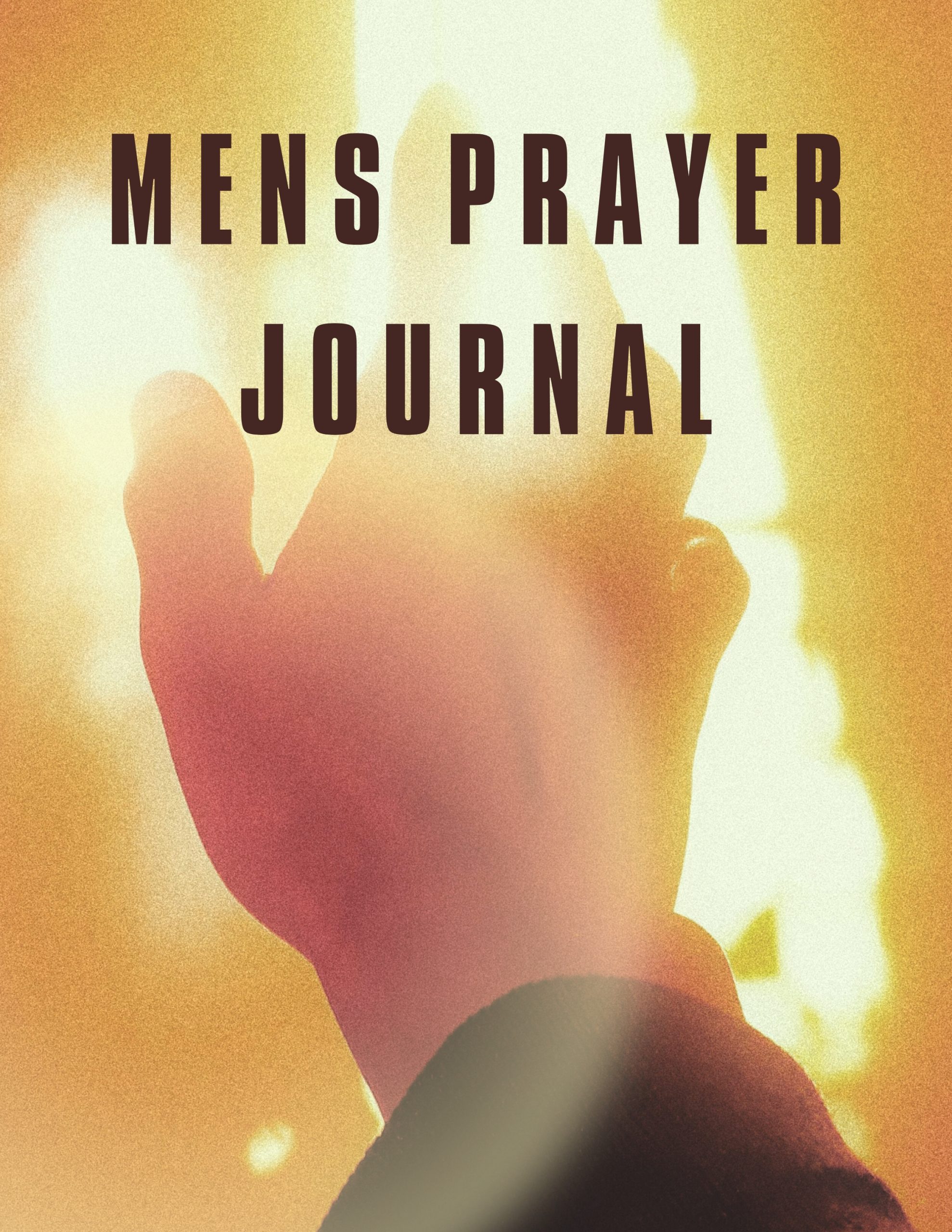 Mens Prayer Journal 8.5 x 11