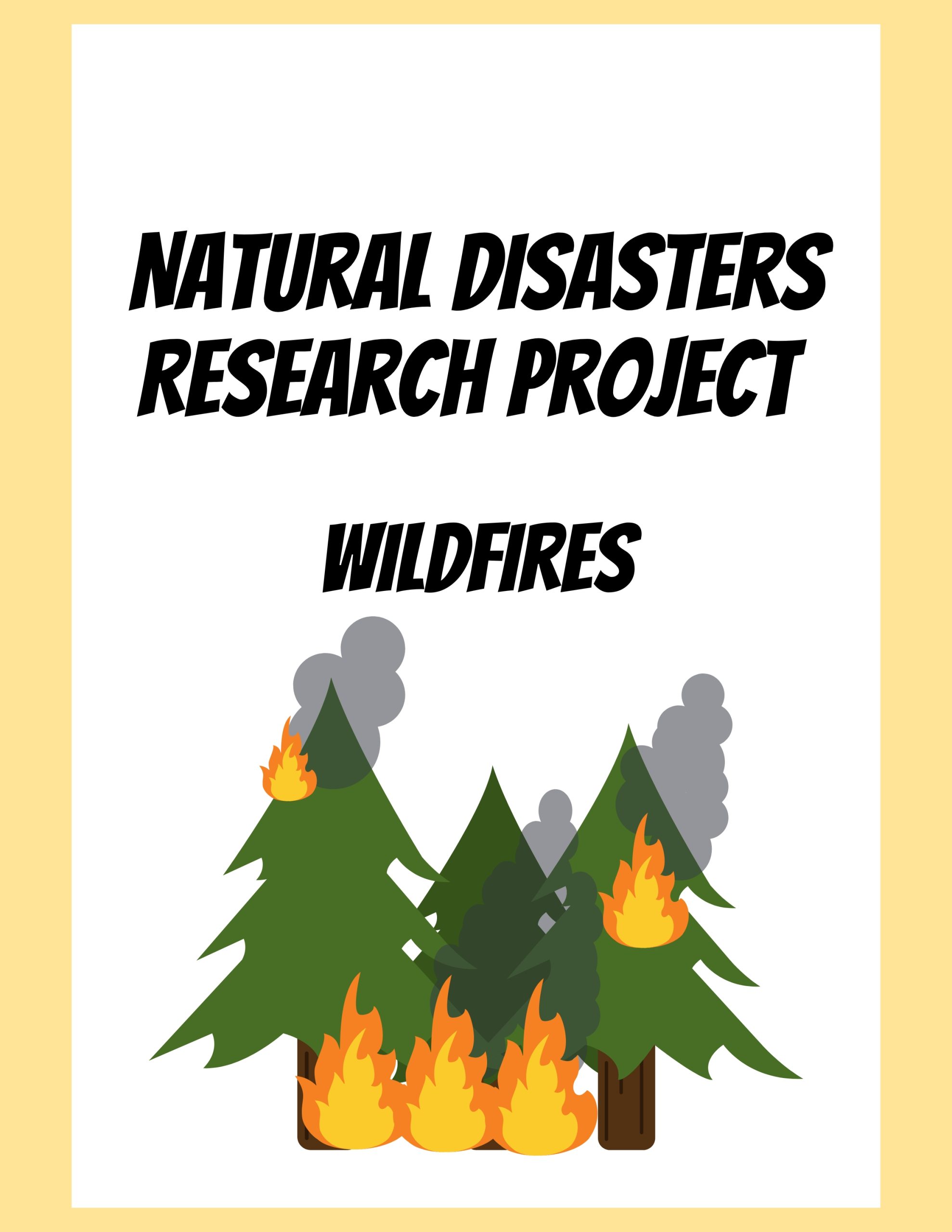 Natural Disasters Research Project – Wildfires