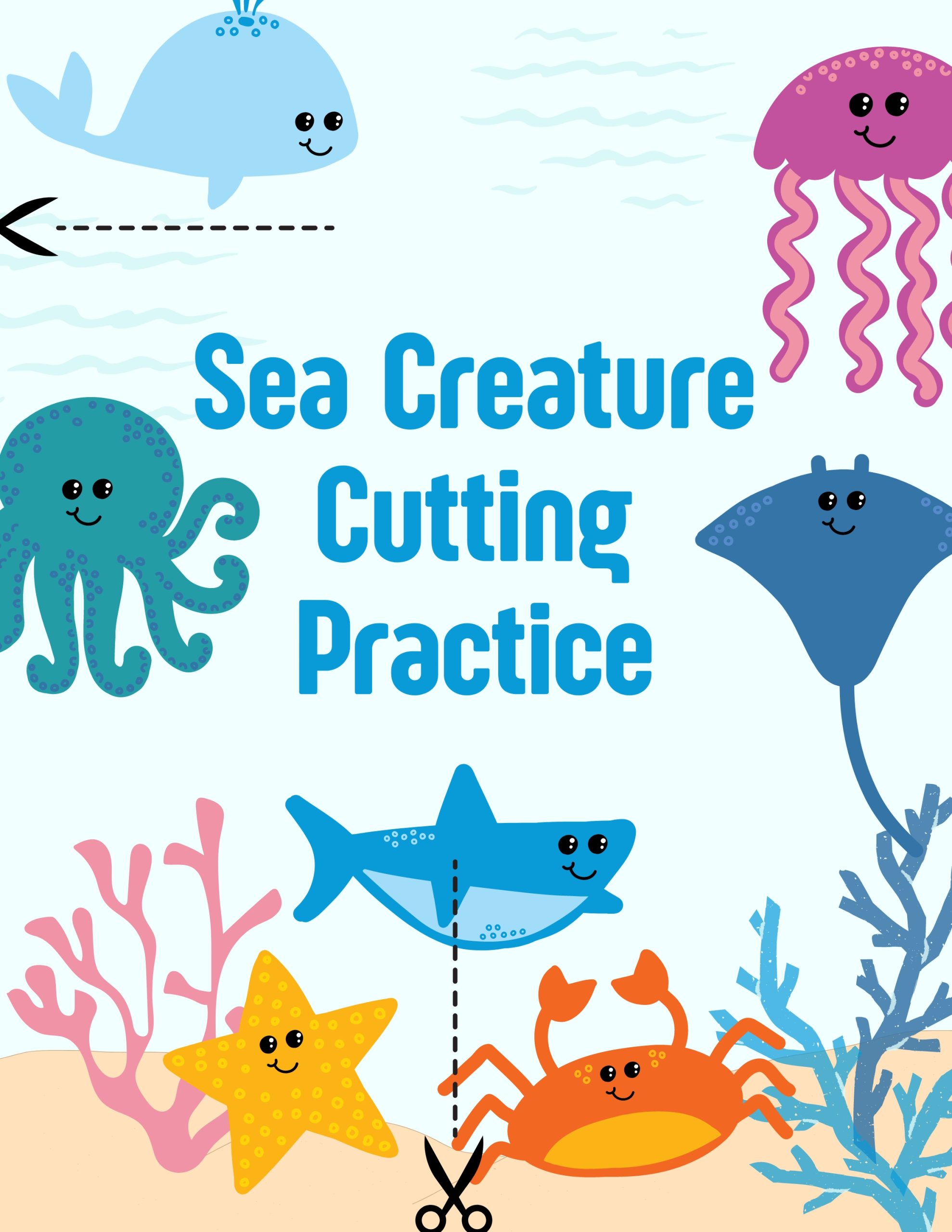 Sea Creature Cutting Practice