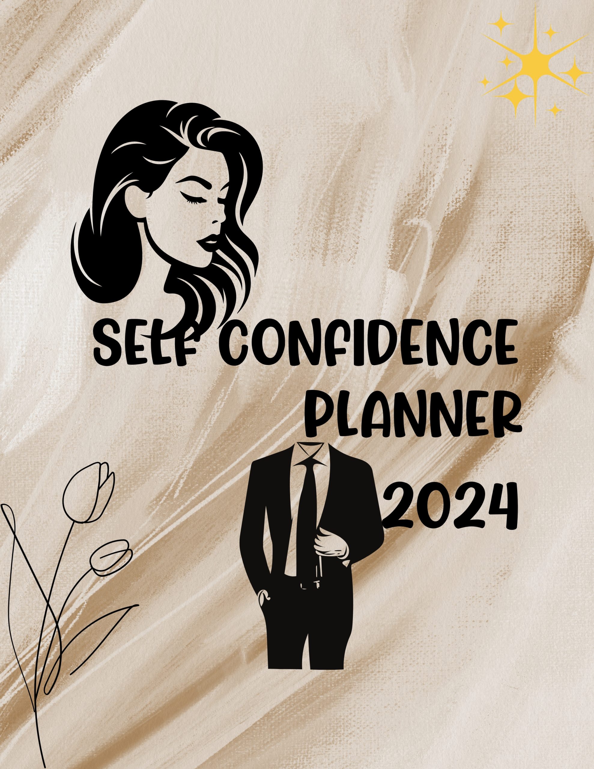 Self Confidence Planner 2024 D