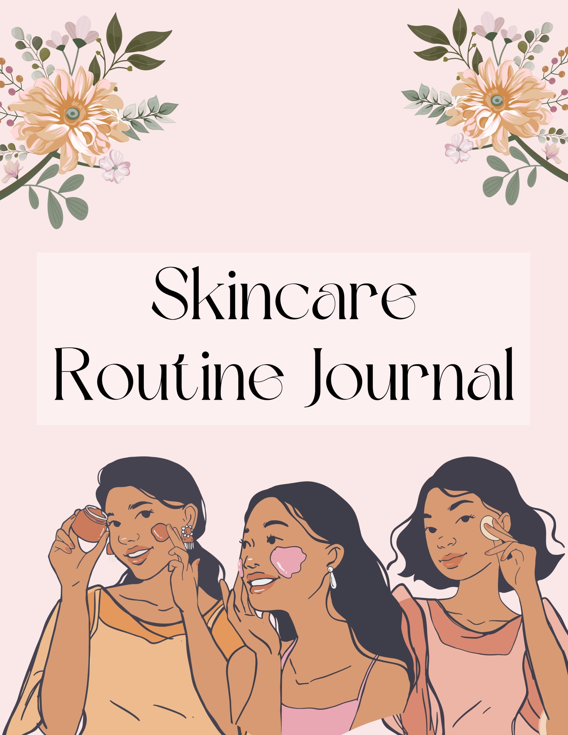 Skincare Routine Journal 6 x 9