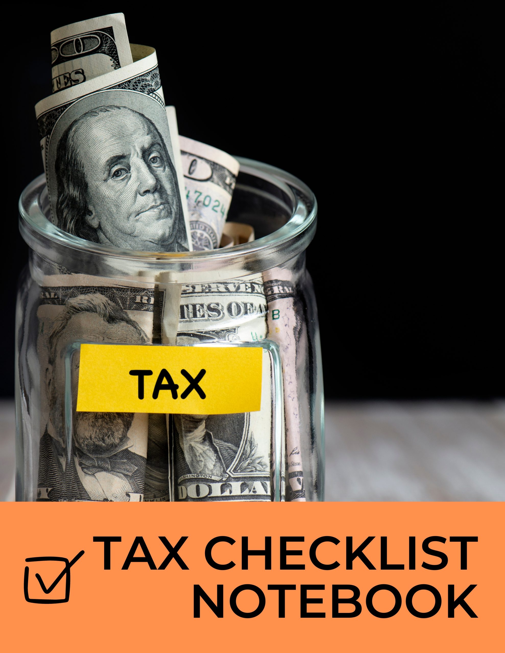 Tax Checklist Notebook 8.5 x 11
