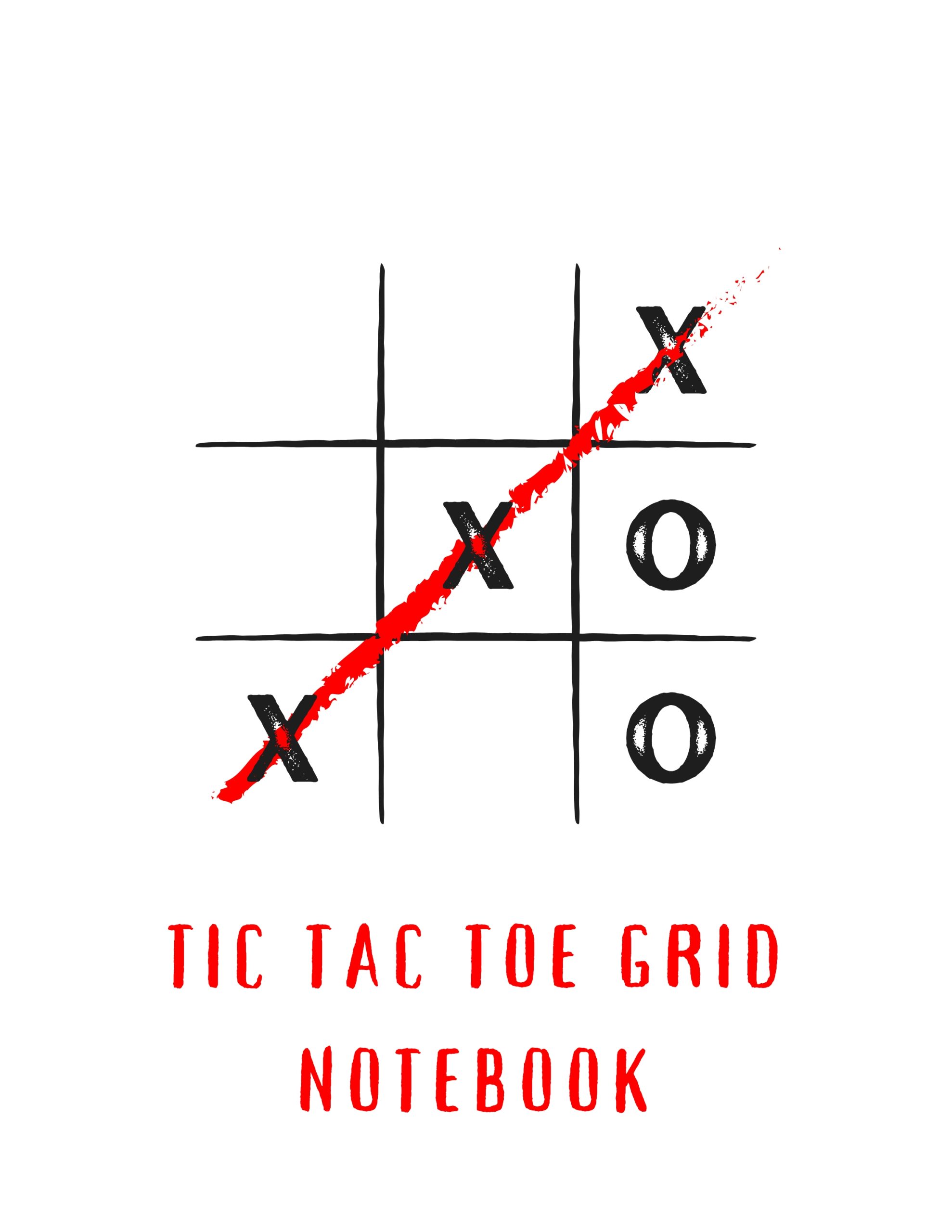 Blank Tic Tac Toe Grids 8.5 x 11