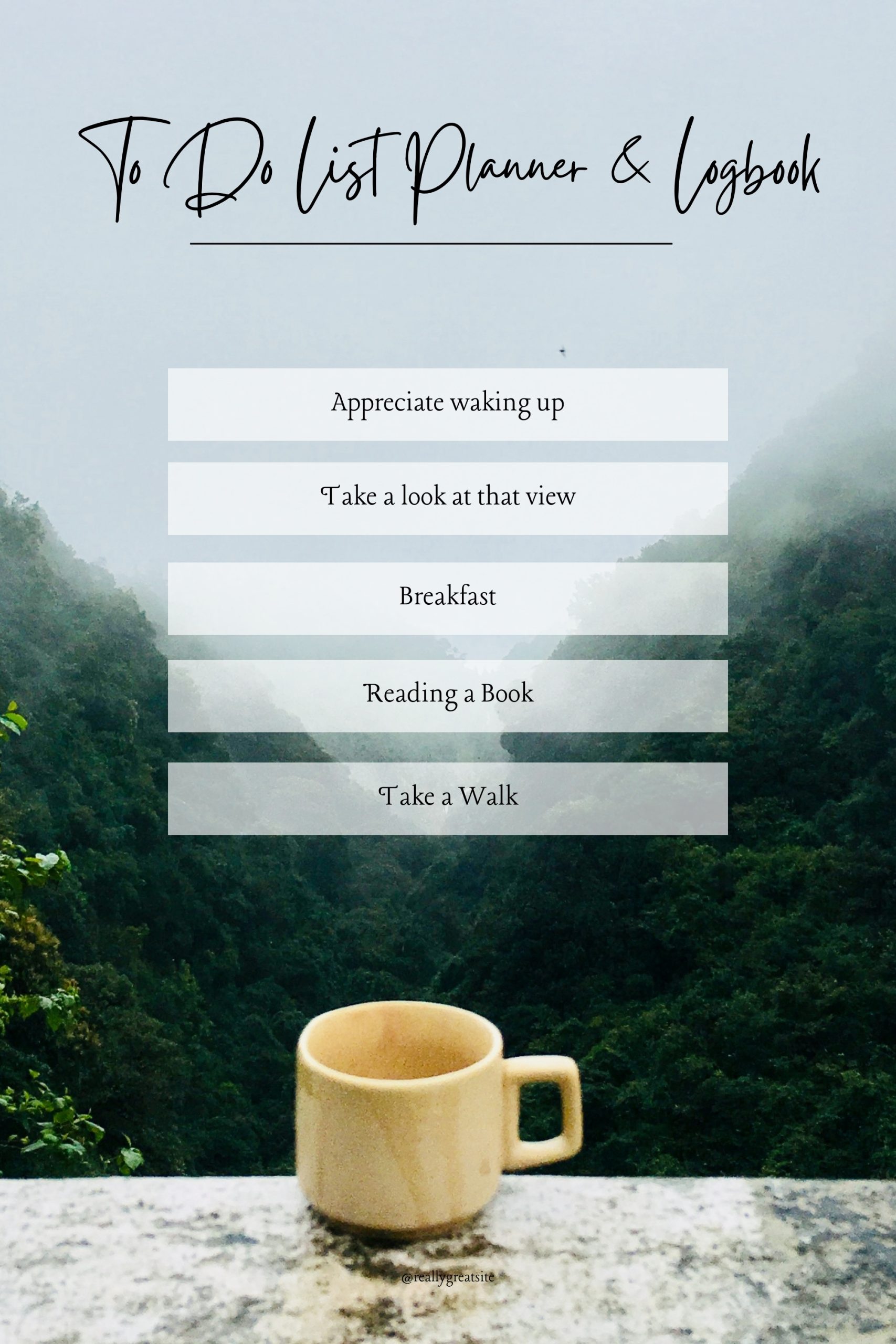 To Do List Planner & logbook