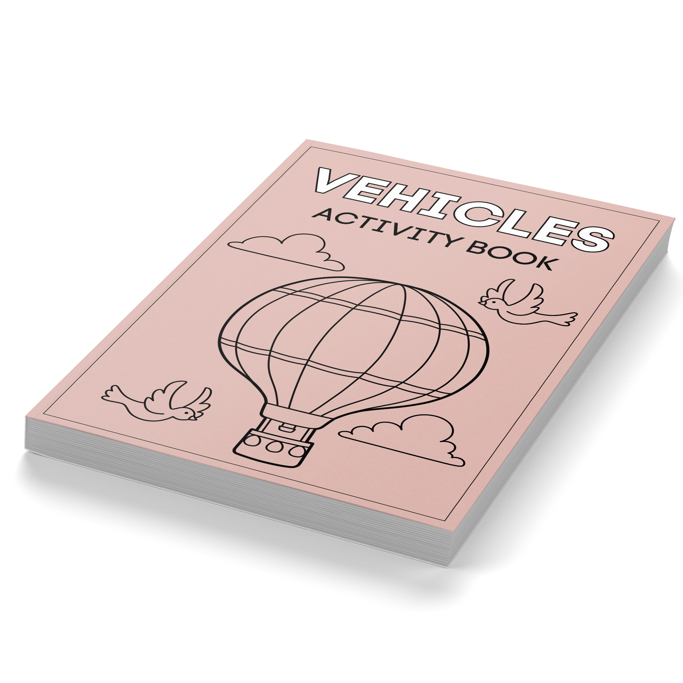 Vehicles Activity Workbook