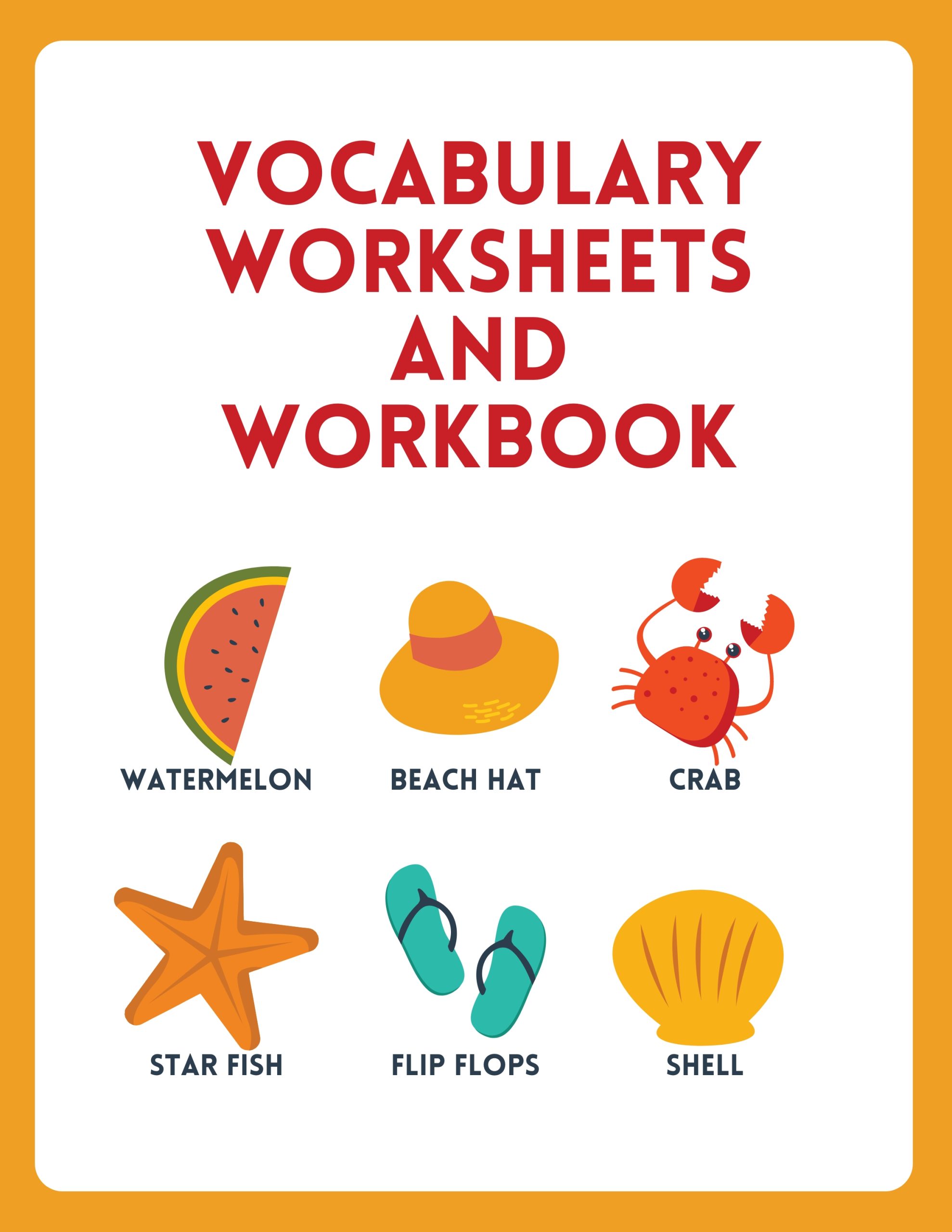 Vocabulary Worksheets and Workbook