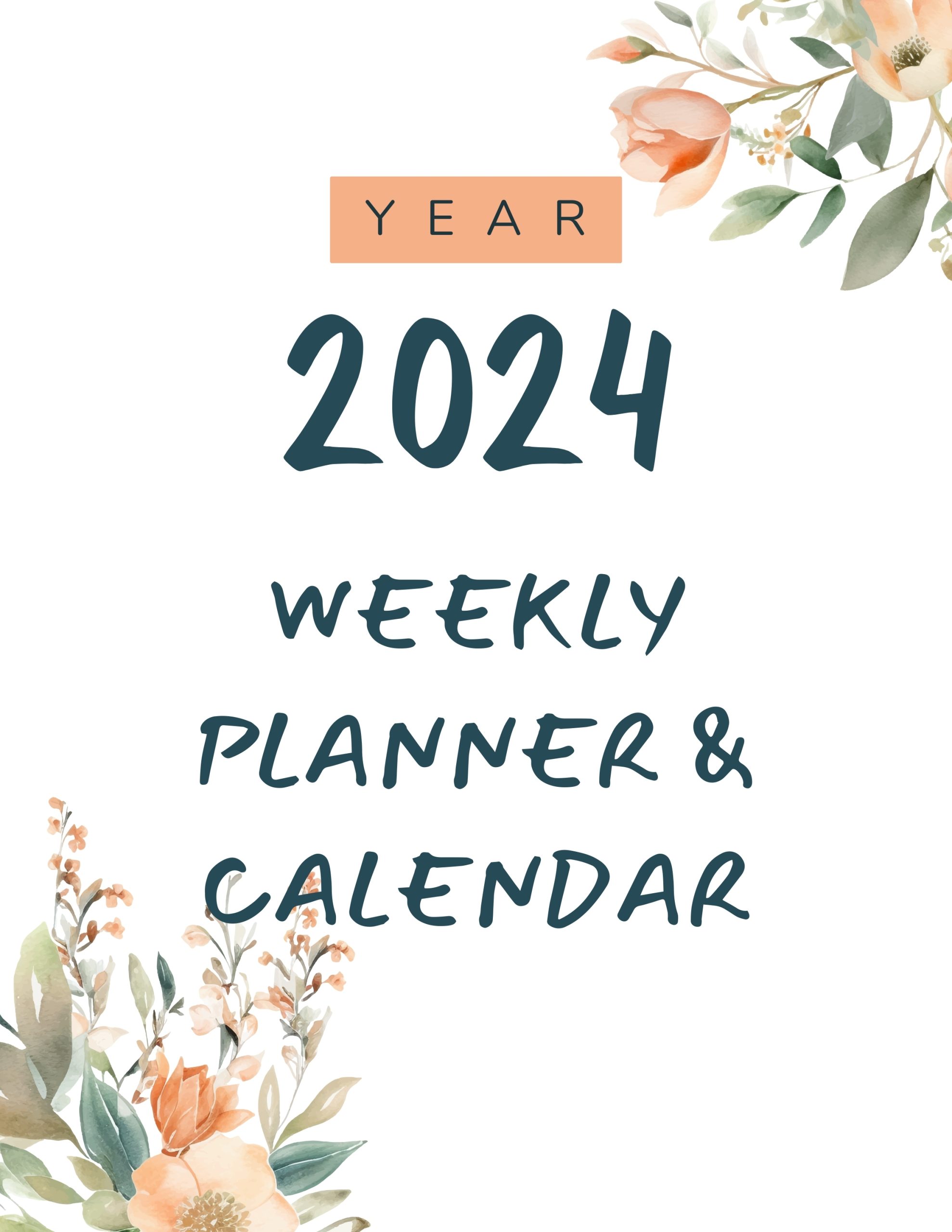 Weekly Planner with Calendar 4