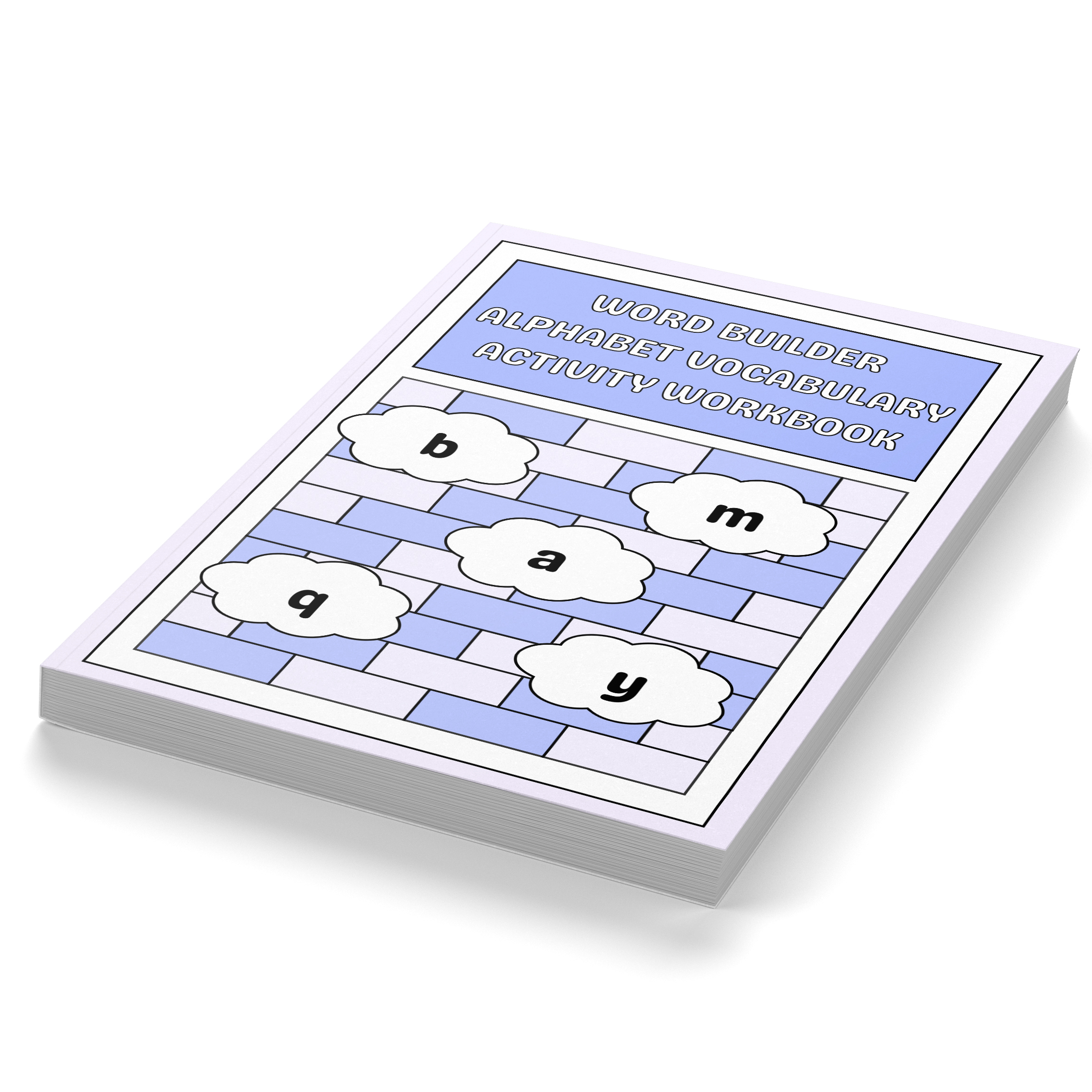Word Builder Alphabet Vocabulary Activity Workbook