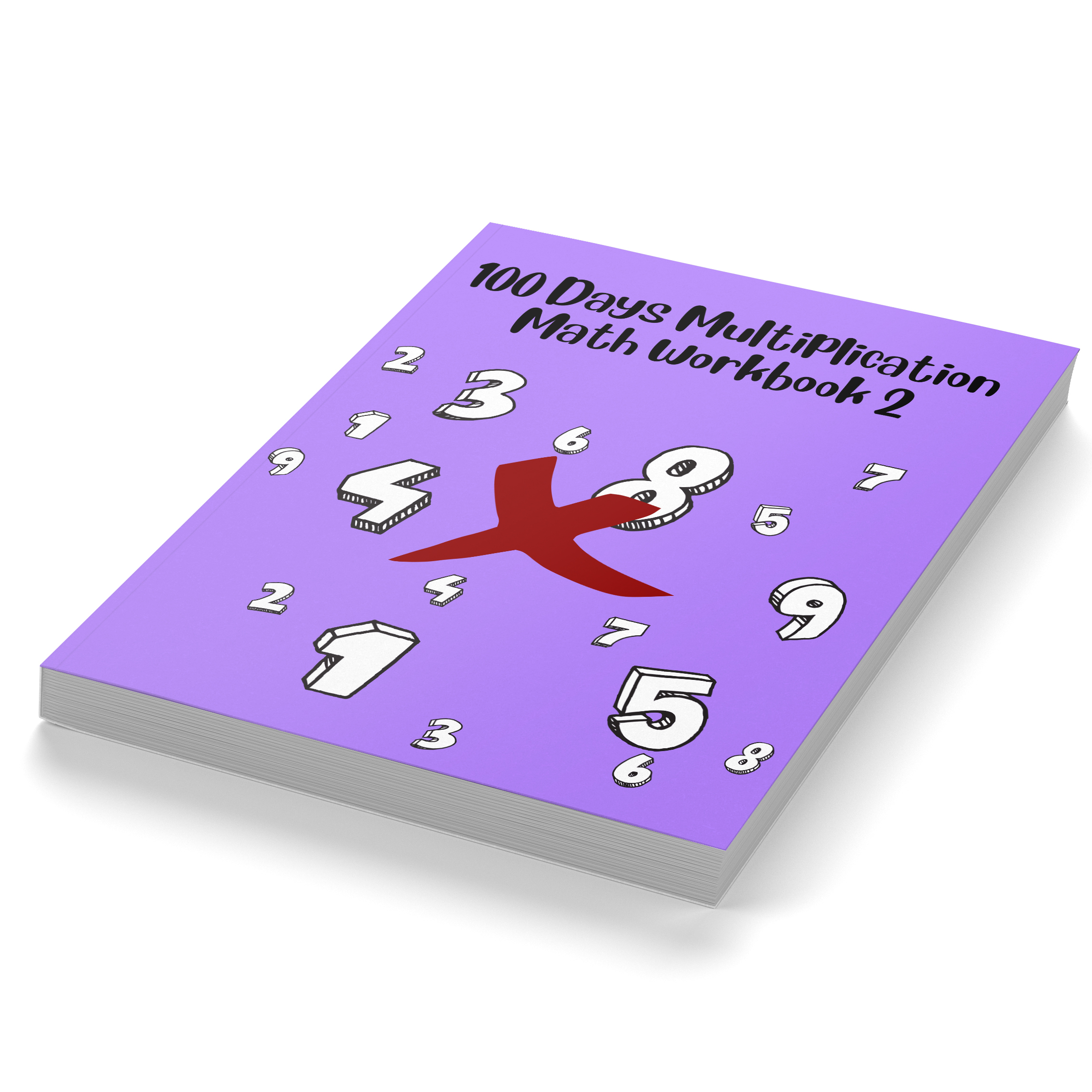 100 Days Multiplication Math Workbook 2