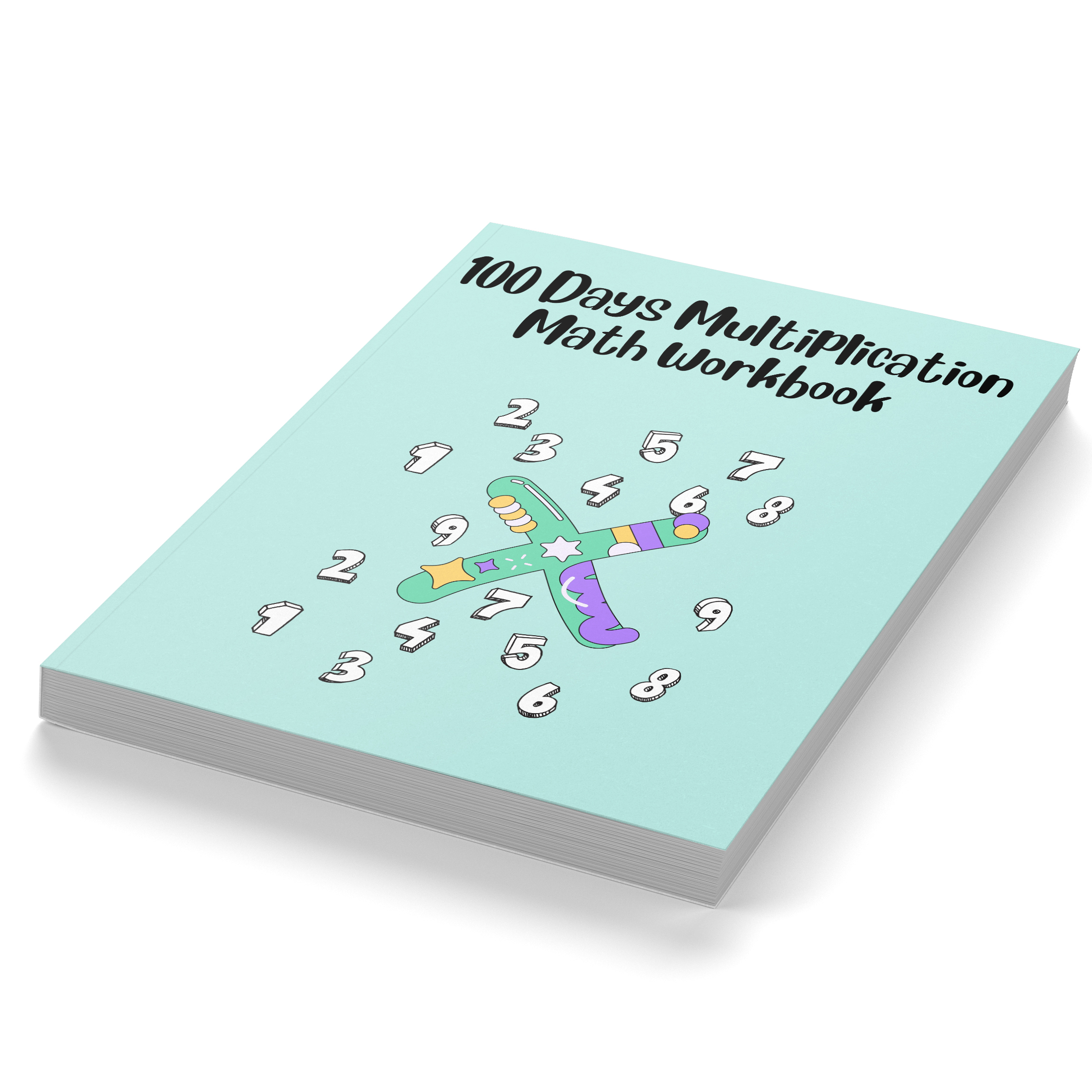 100 Days Multiplication Math Workbook G4
