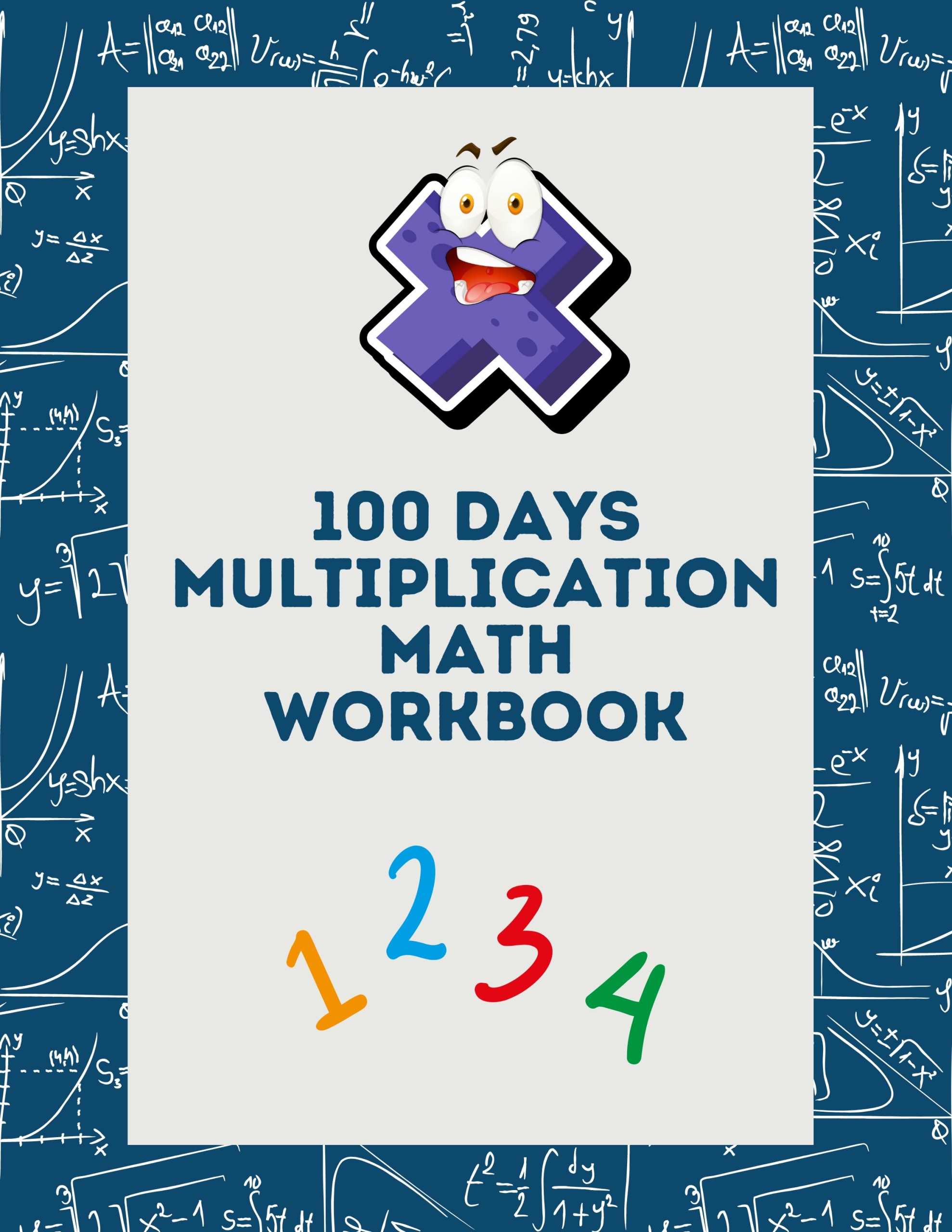 100 Days Multiplication Math Workbook G5