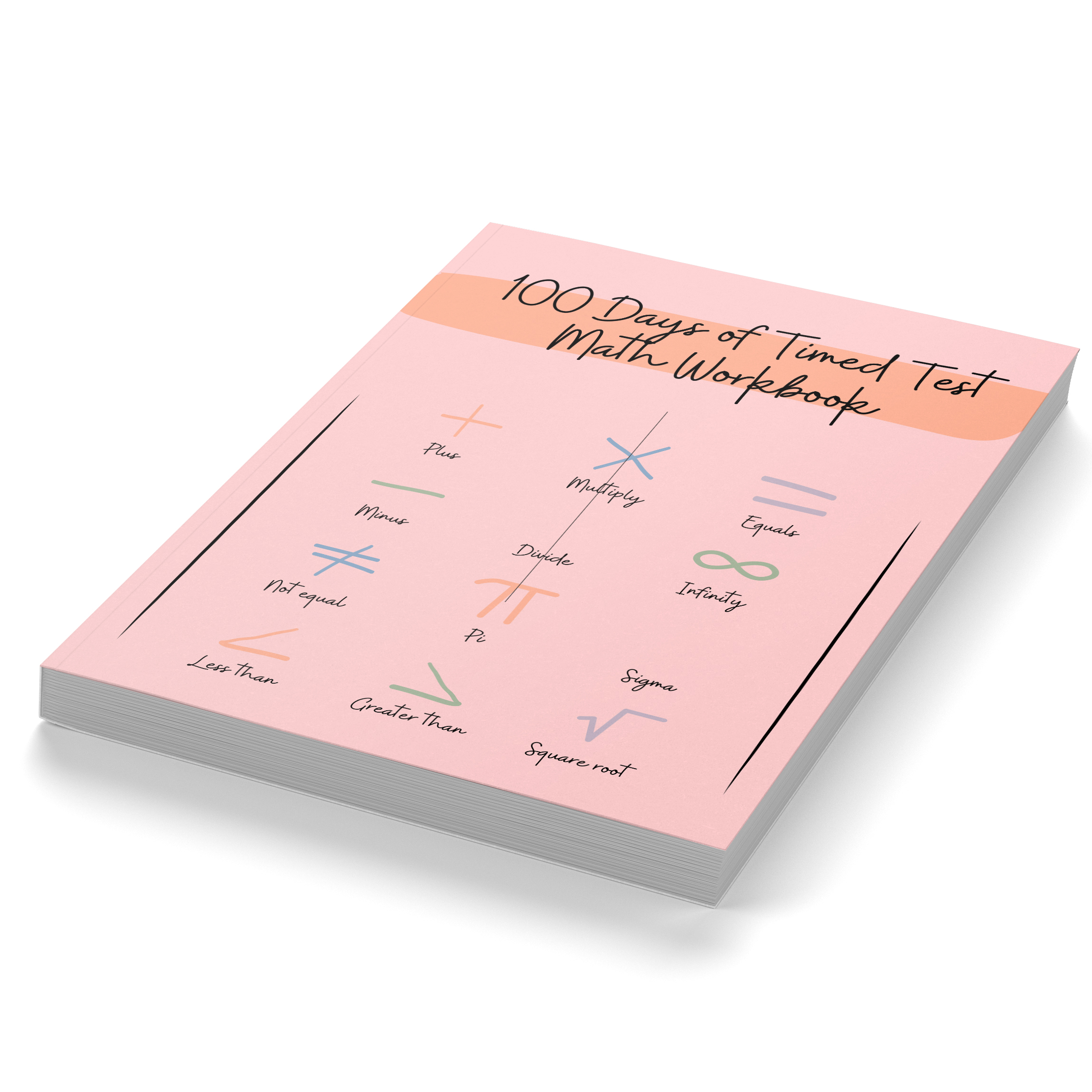 100 Days of Timed Test Math Workbook G4