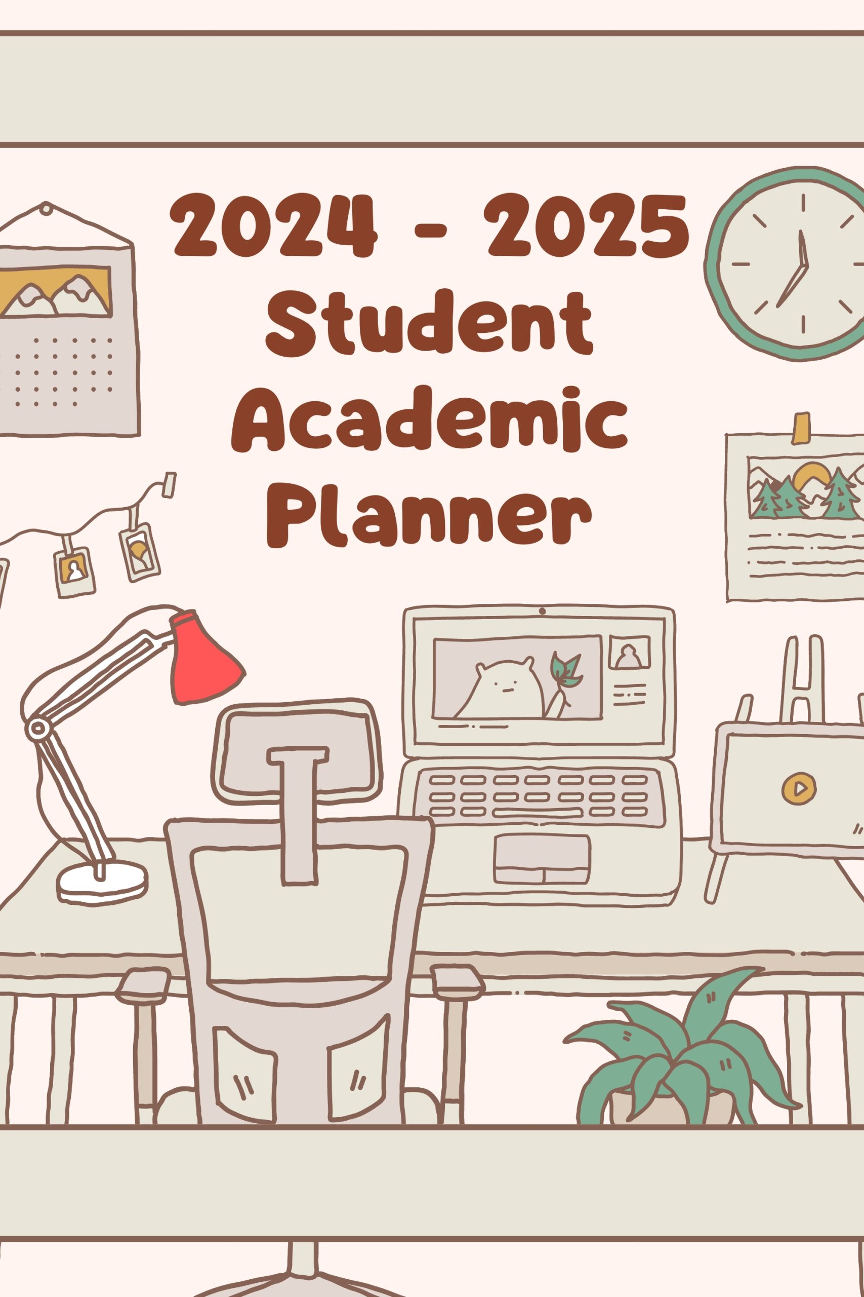 2024 – 2025 Student Academic Planner 6×9