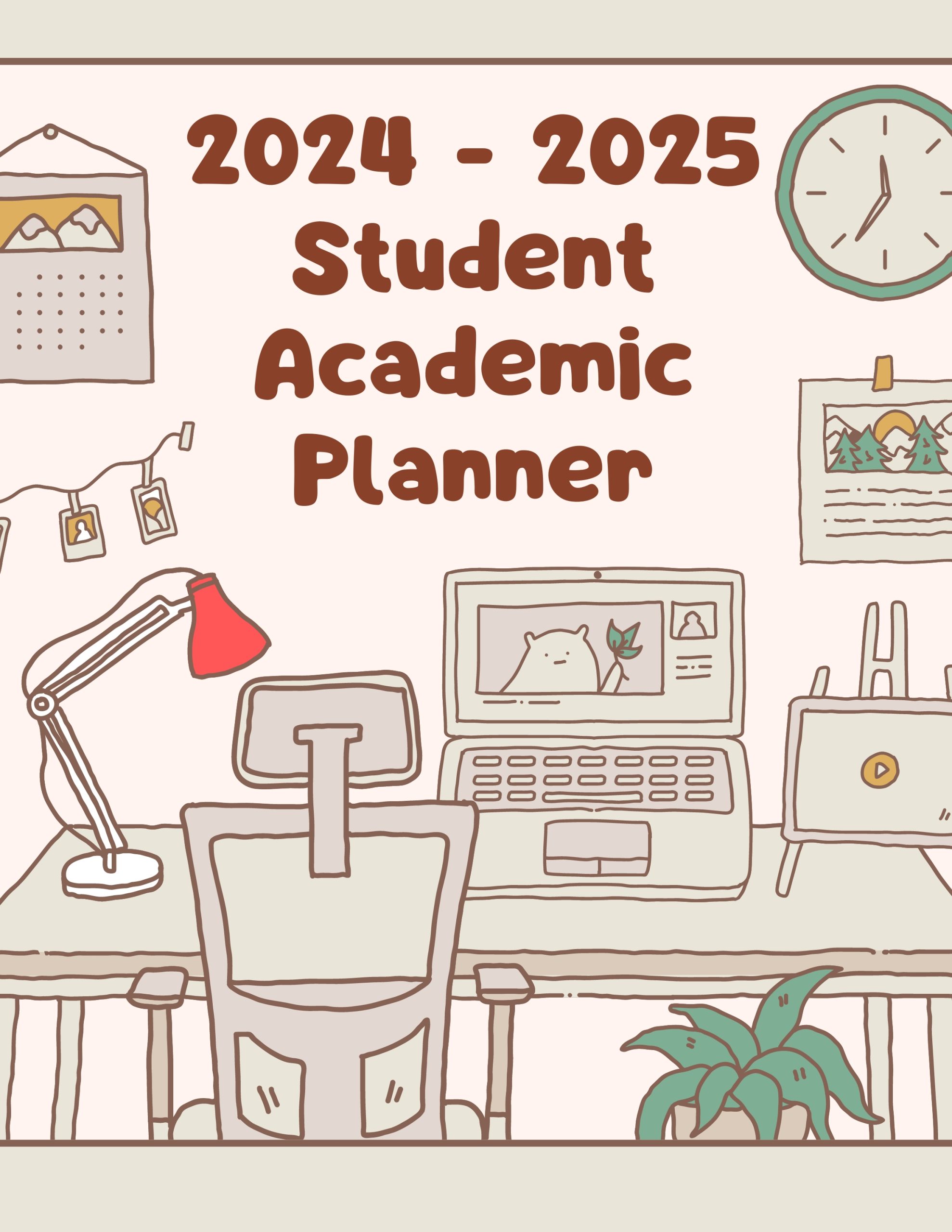 2024 – 2025 Student Academic Planner 8.5×11