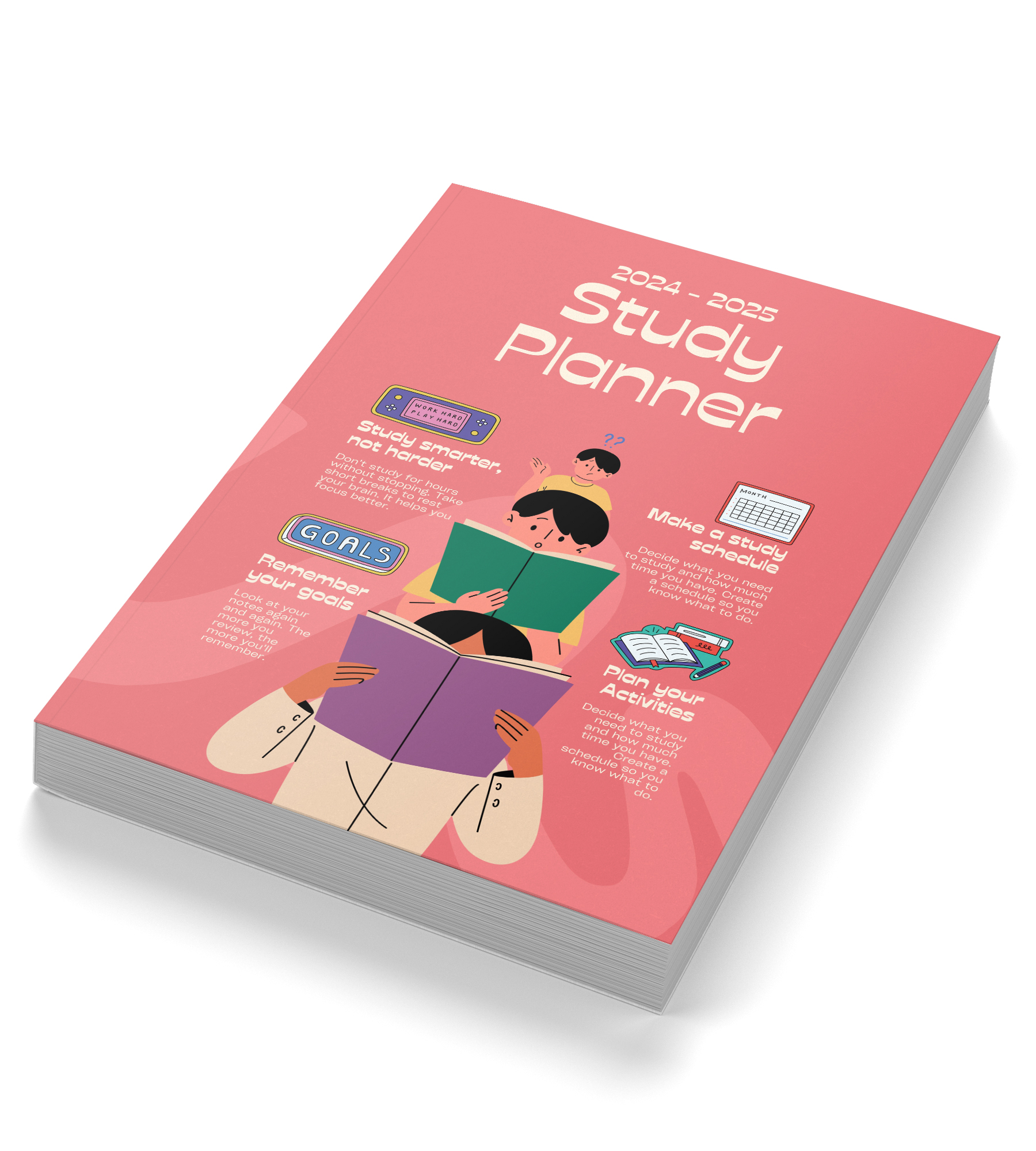 2024 – 2025 Study Planner 6×9