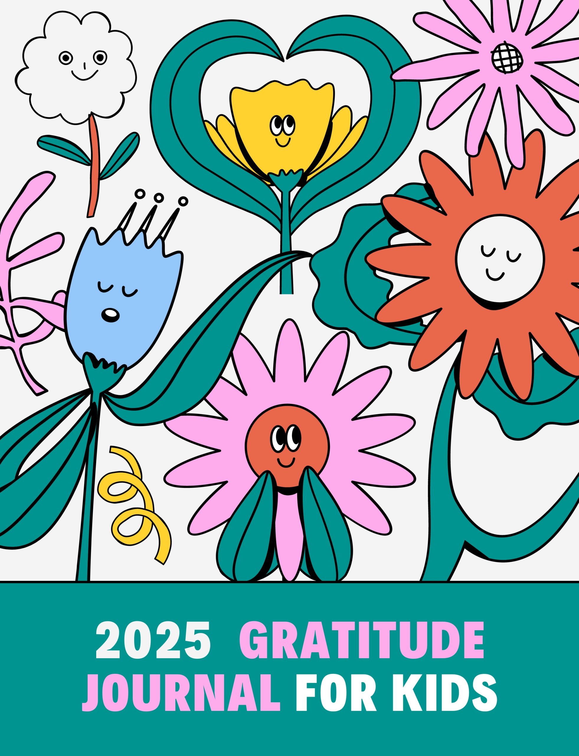 2025 Gratitude Journal for Kids