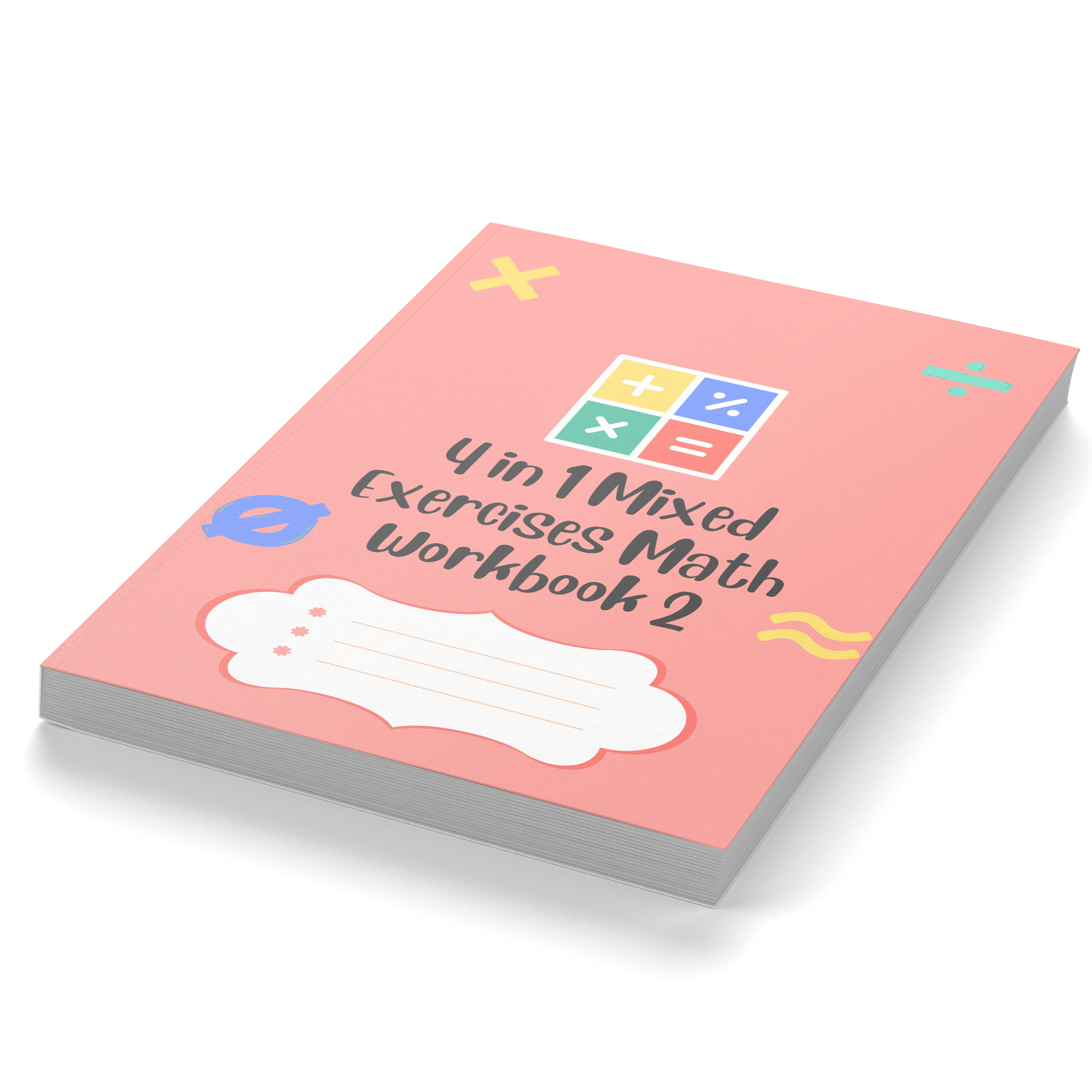 4 in 1 Mixed Exercises Math Workbook 1