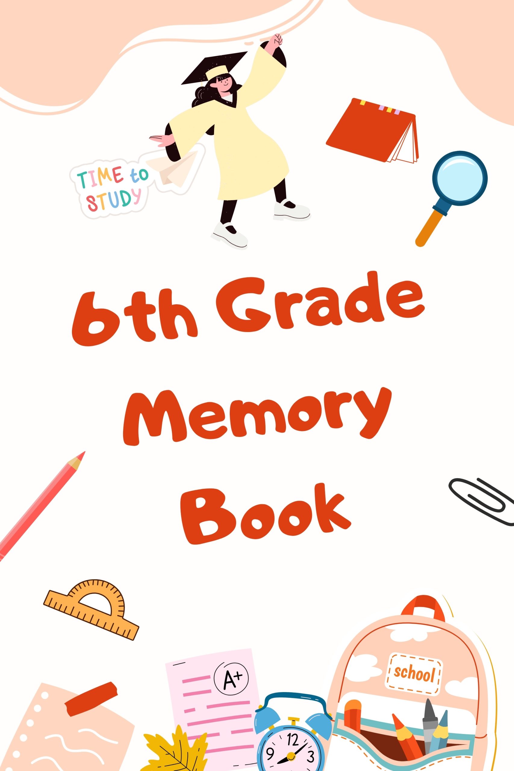 6th Grade Memory Book