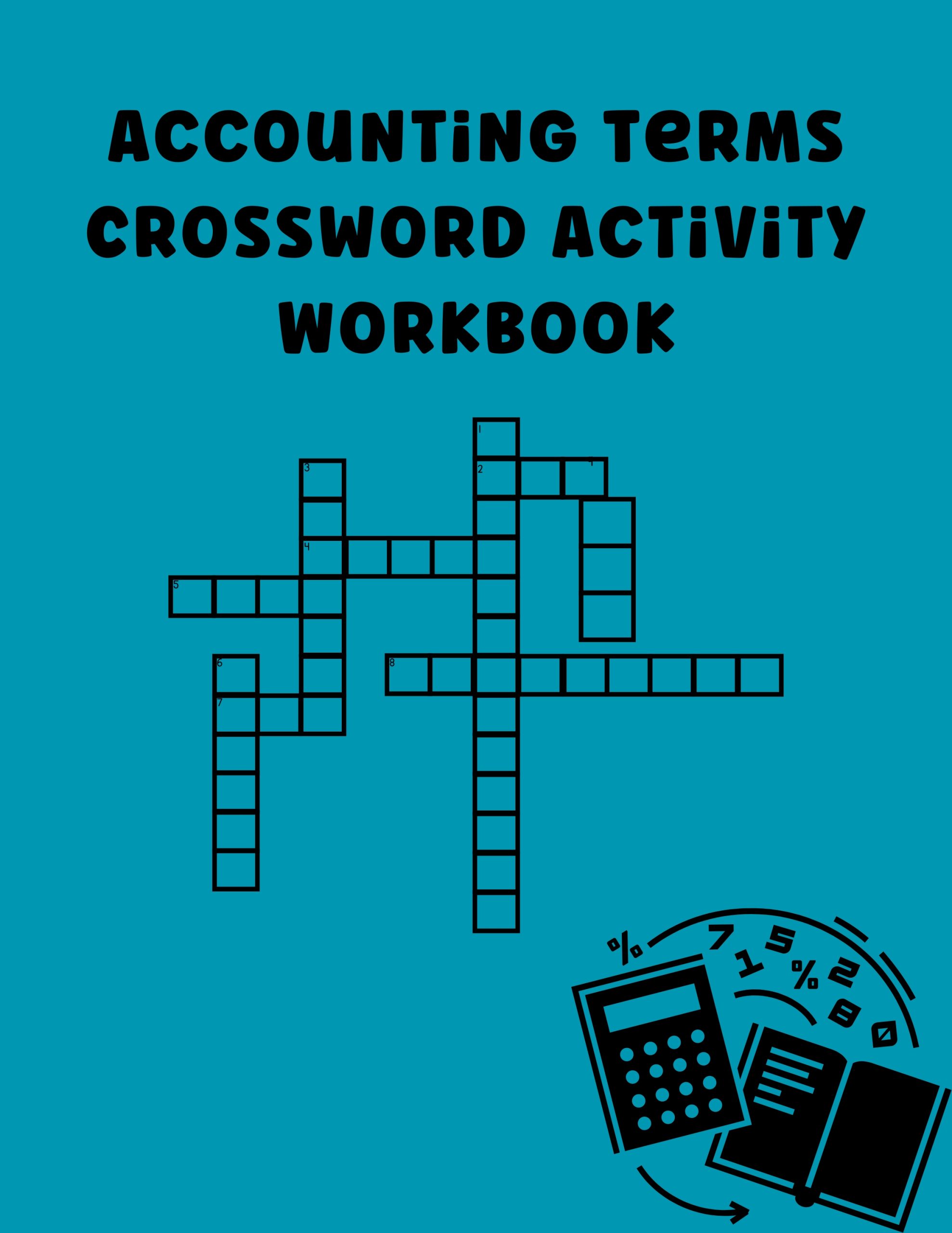 Accounting Terms Crossword Activity Workbook