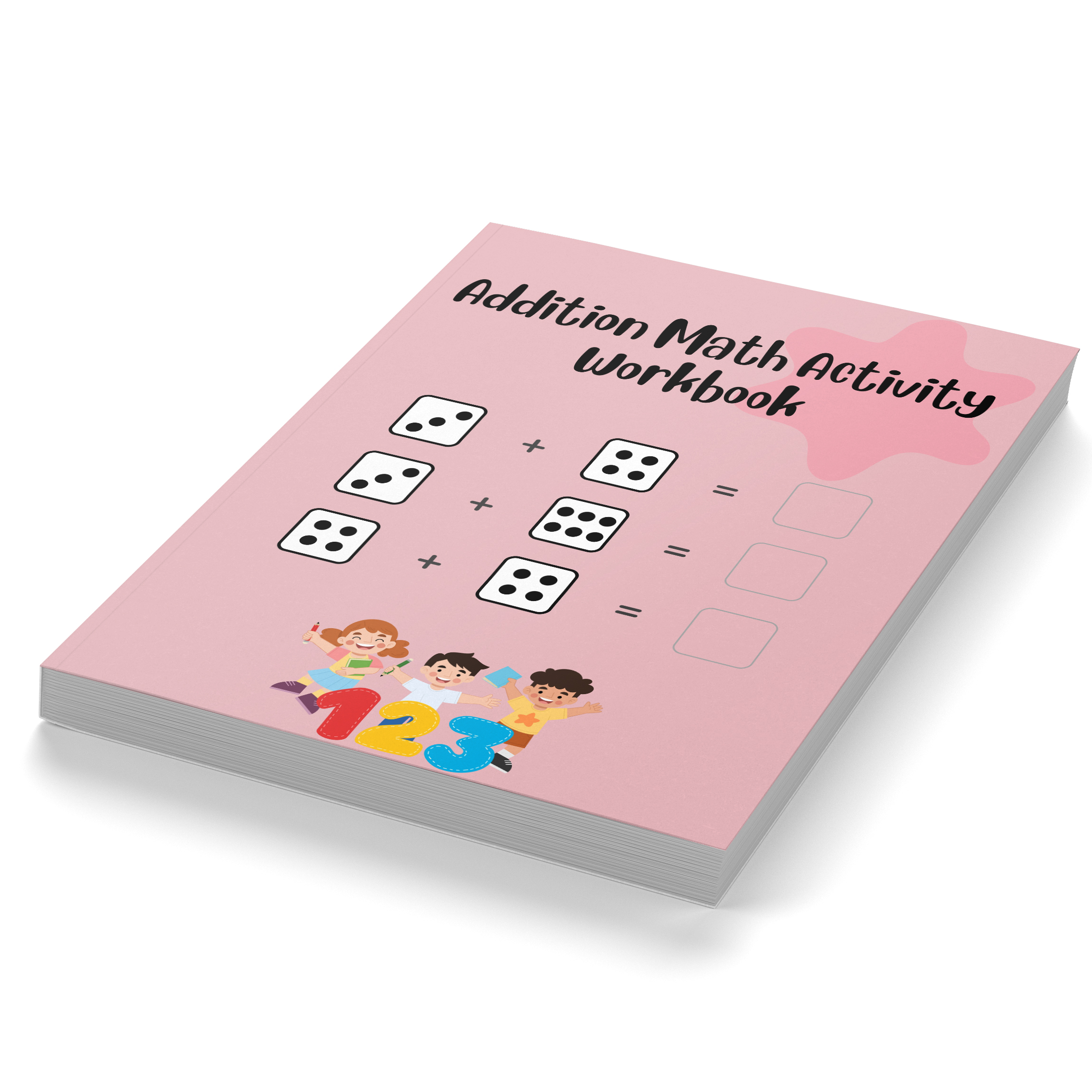 Addition Math Activity Workbook