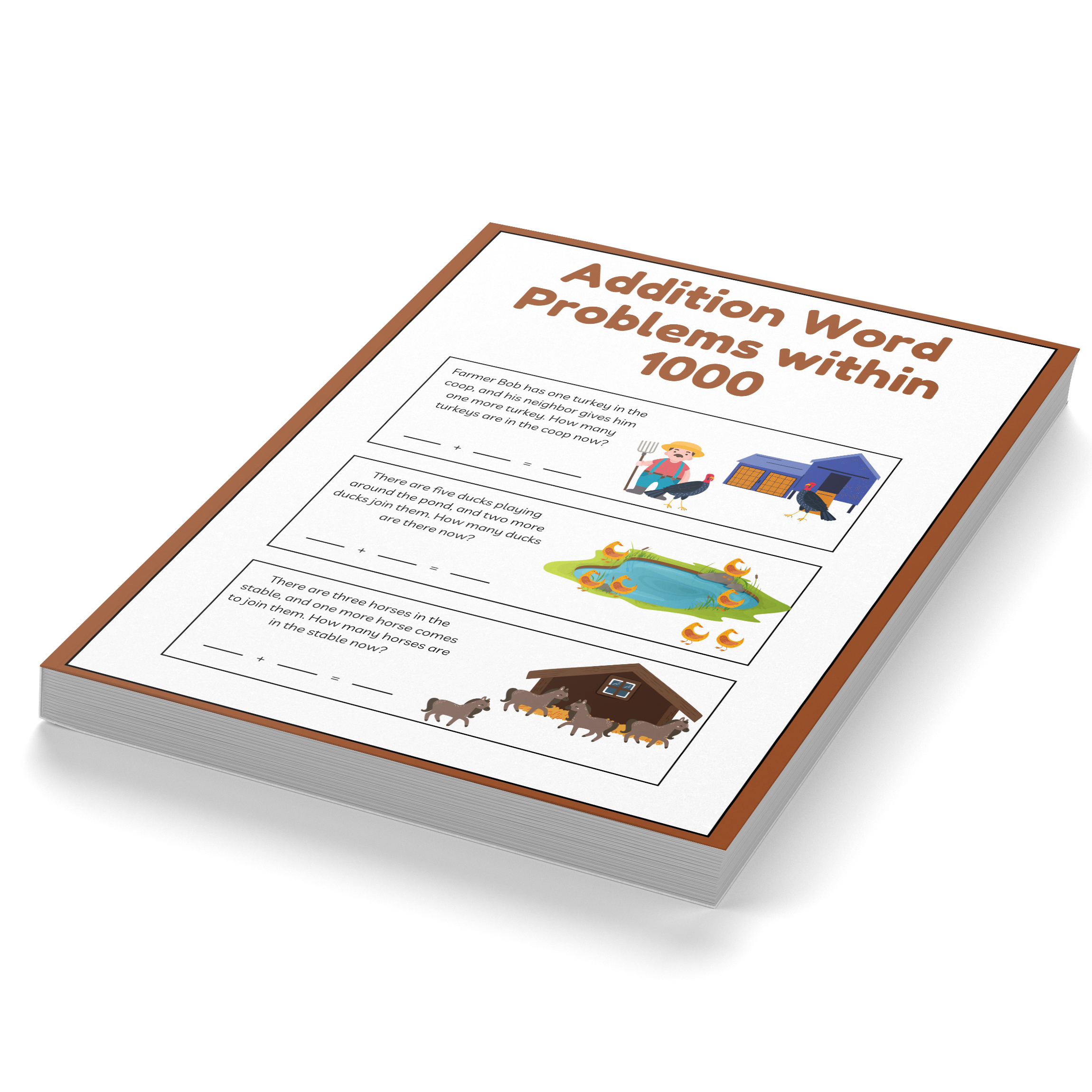 Addition Word Problems within 1000 G5