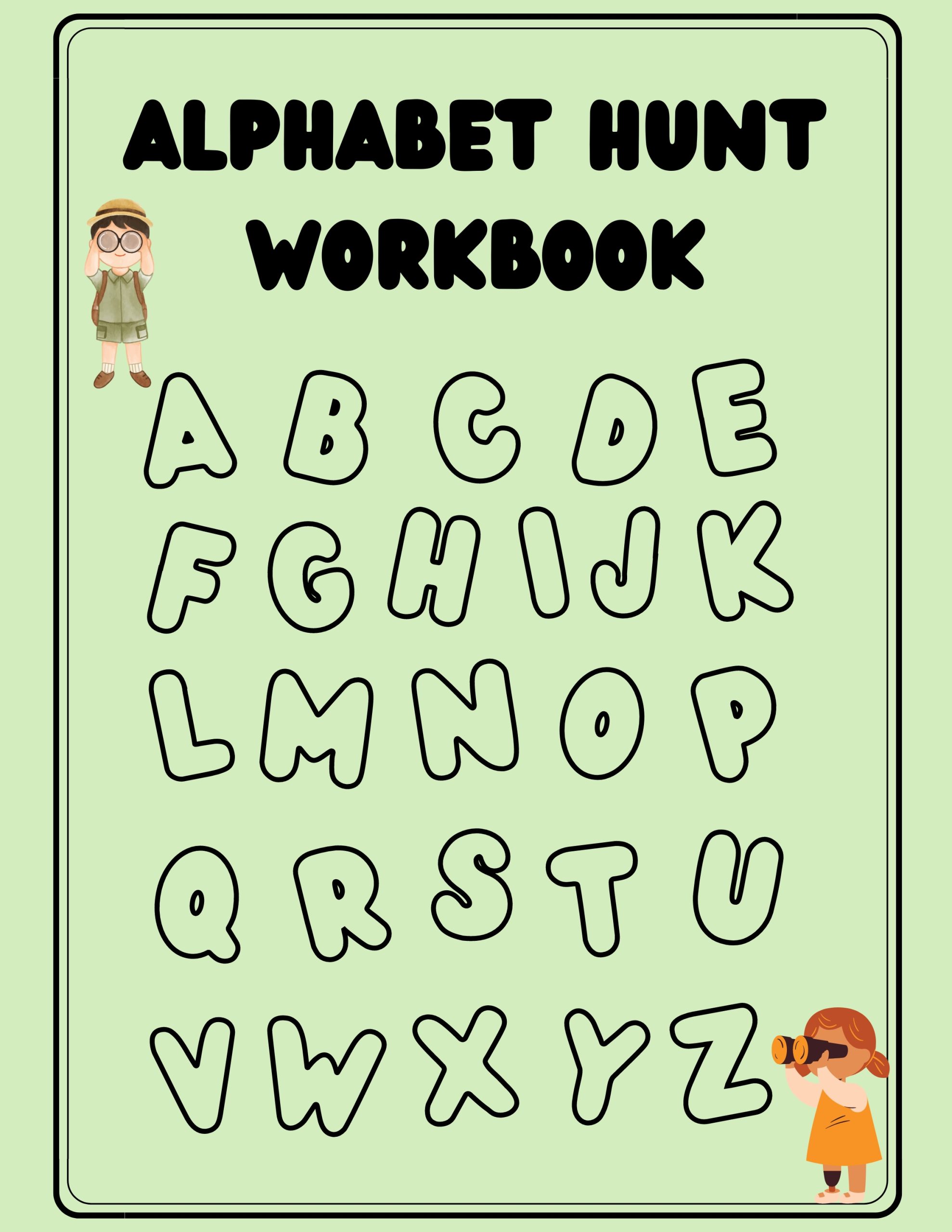 Alphabet Hunt Workbook