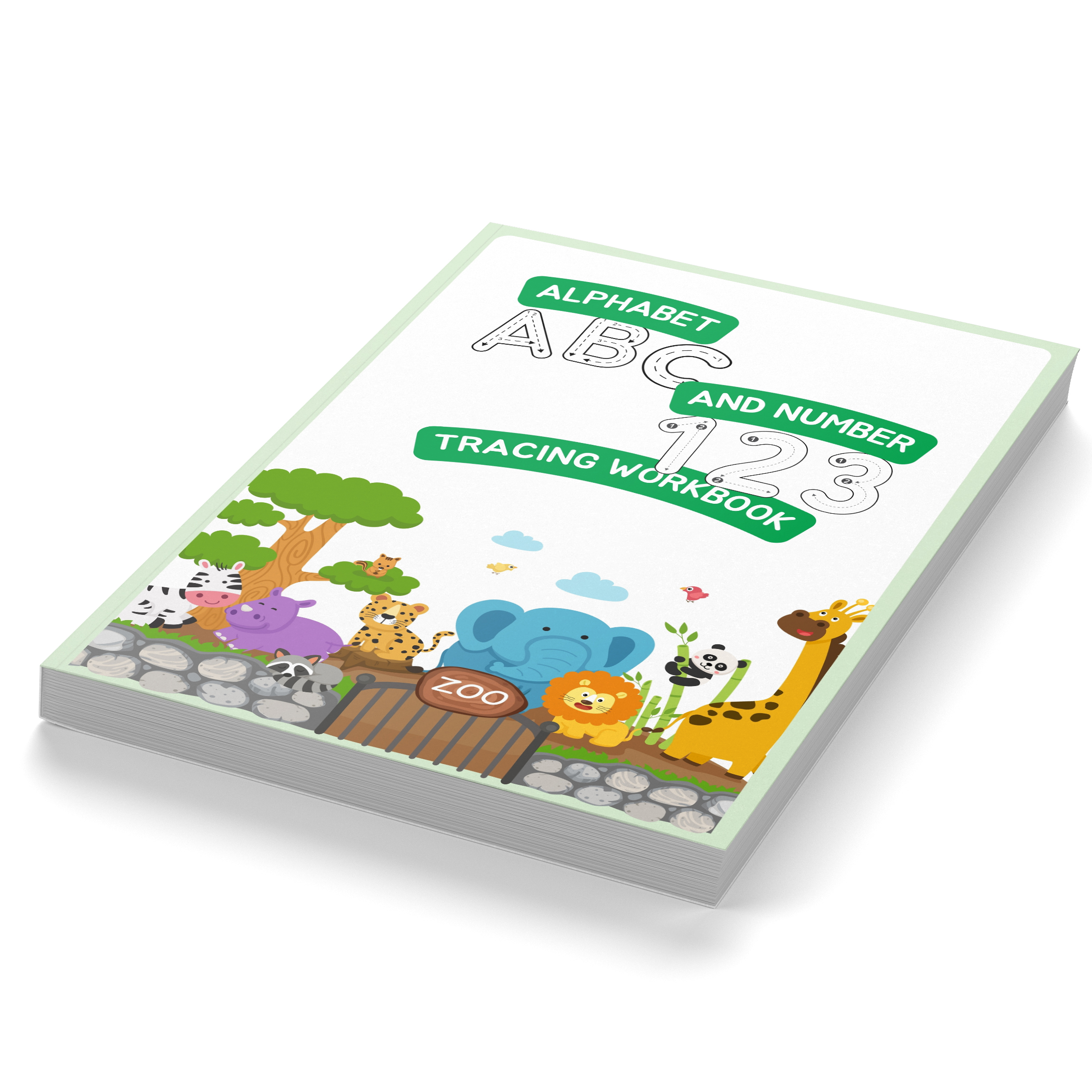 Alphabet and Number Tracing Workbook