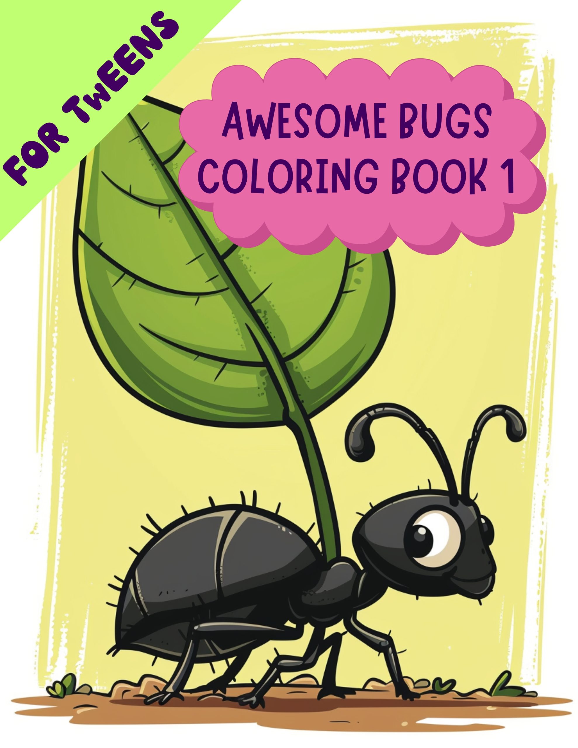 Awesome Bugs Coloring Book 1