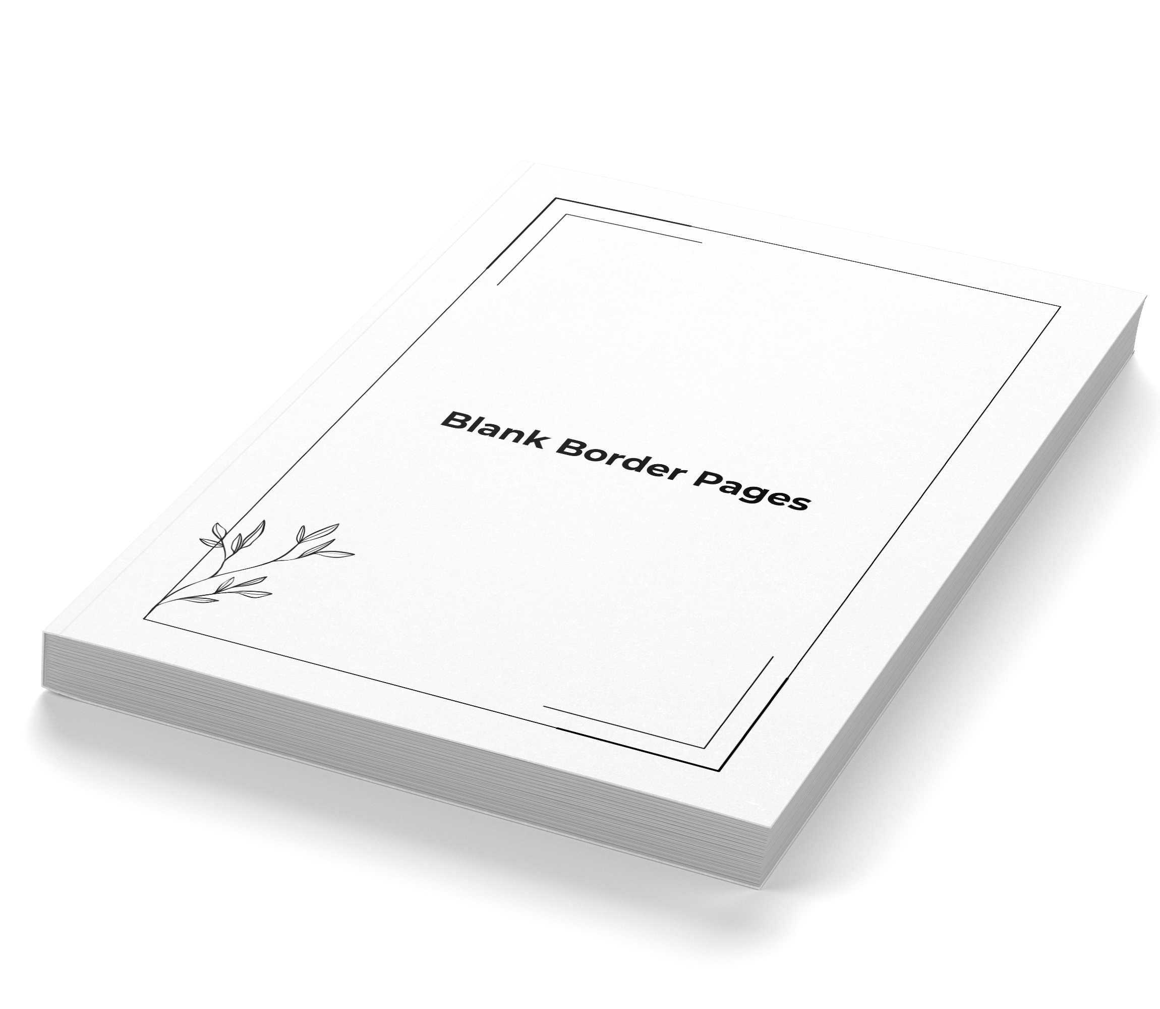 Blank Border Pages