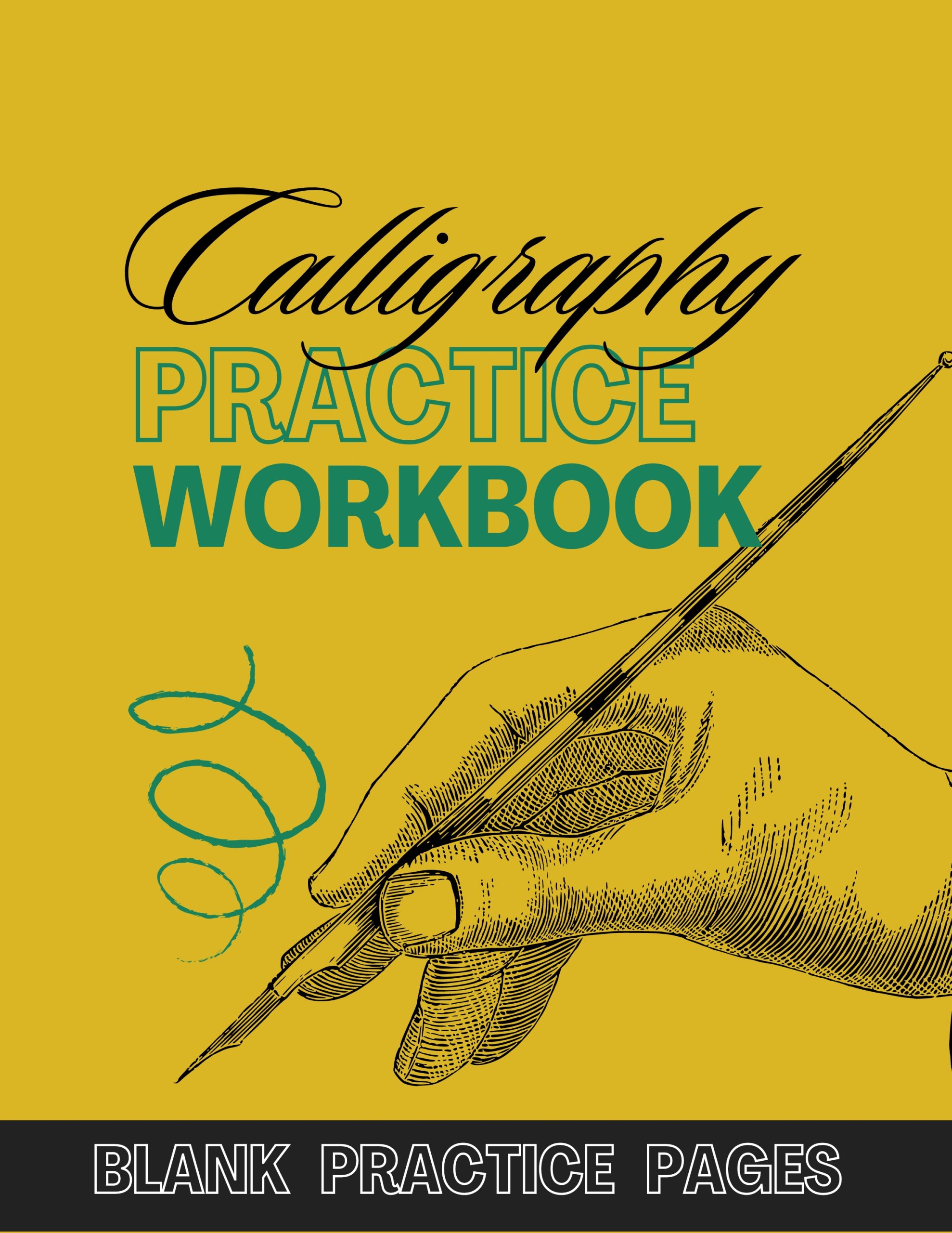 Calligraphy Practice Pages Workbook