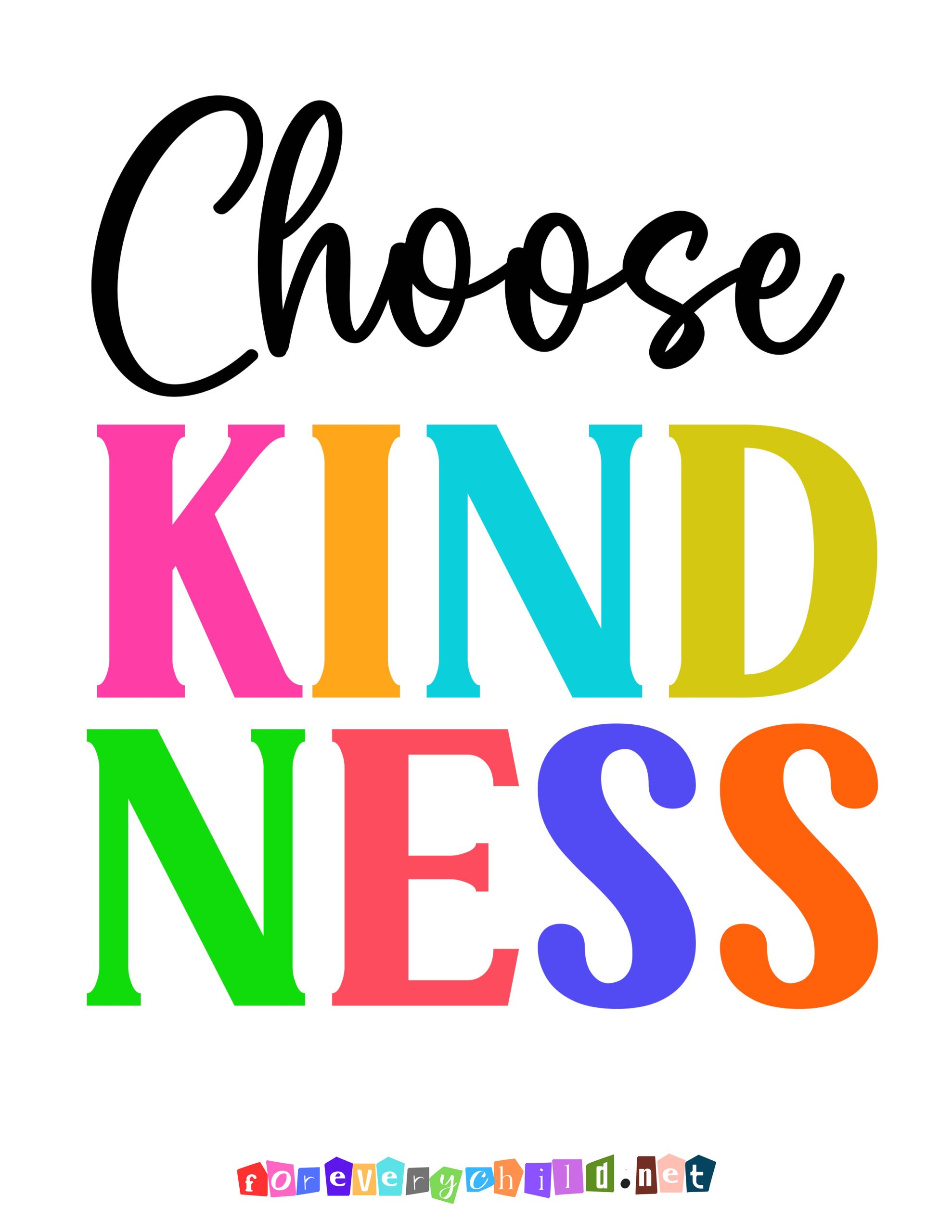 Choose Kindness Poster
