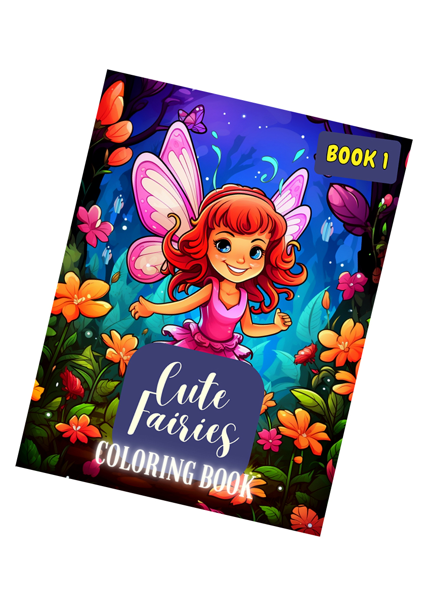 Cute Fairy Coloring Book 1