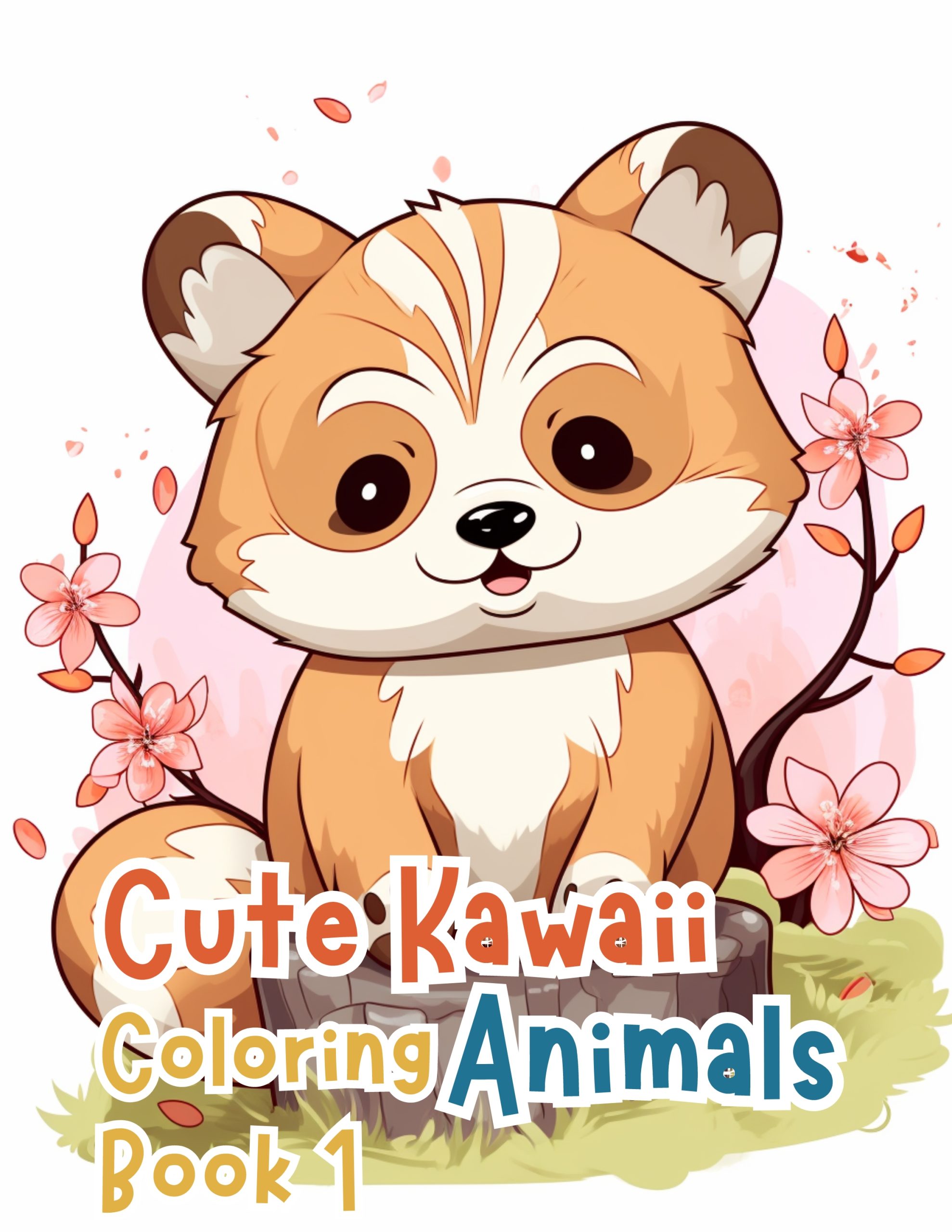 Cute Kawaii Animal Coloring Book 1