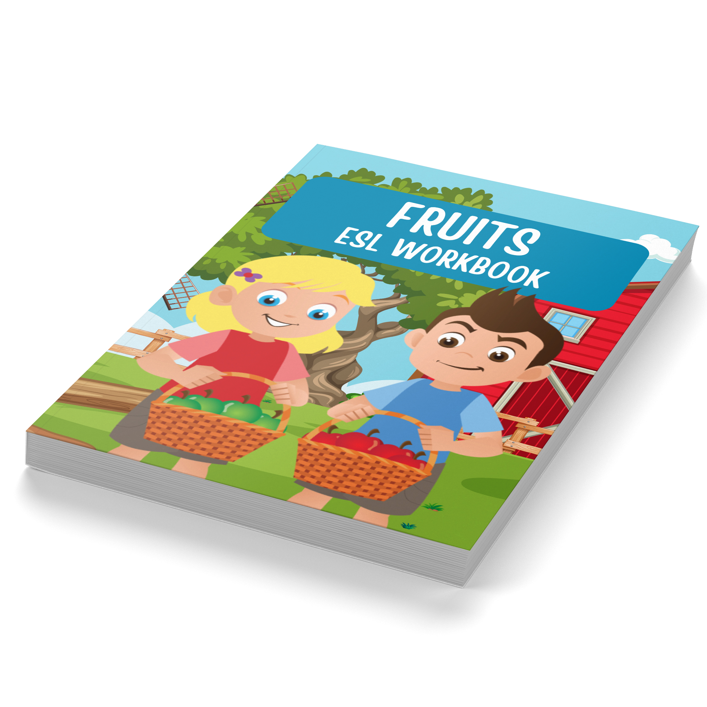 ESL Fruits Fun and Colorful Activities Workbook