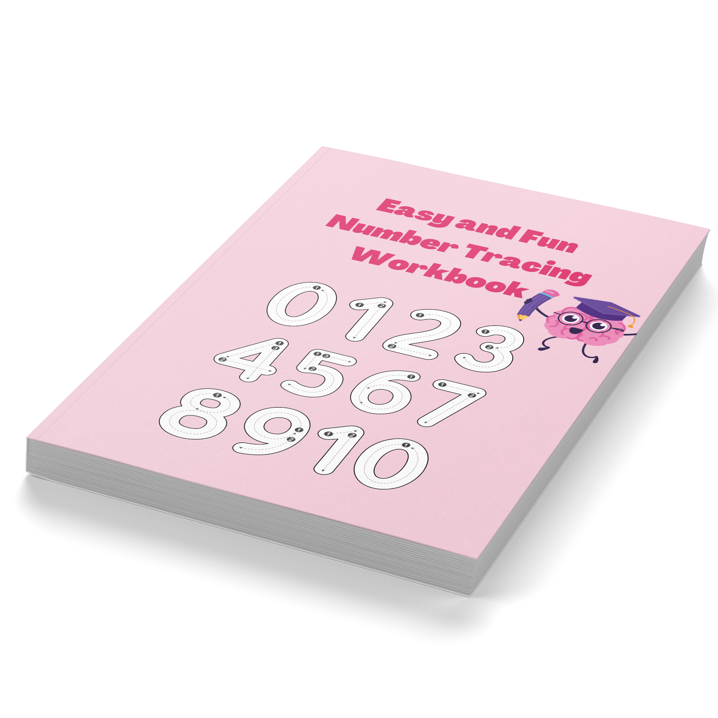 Easy and Fun Number Tracing Workbook