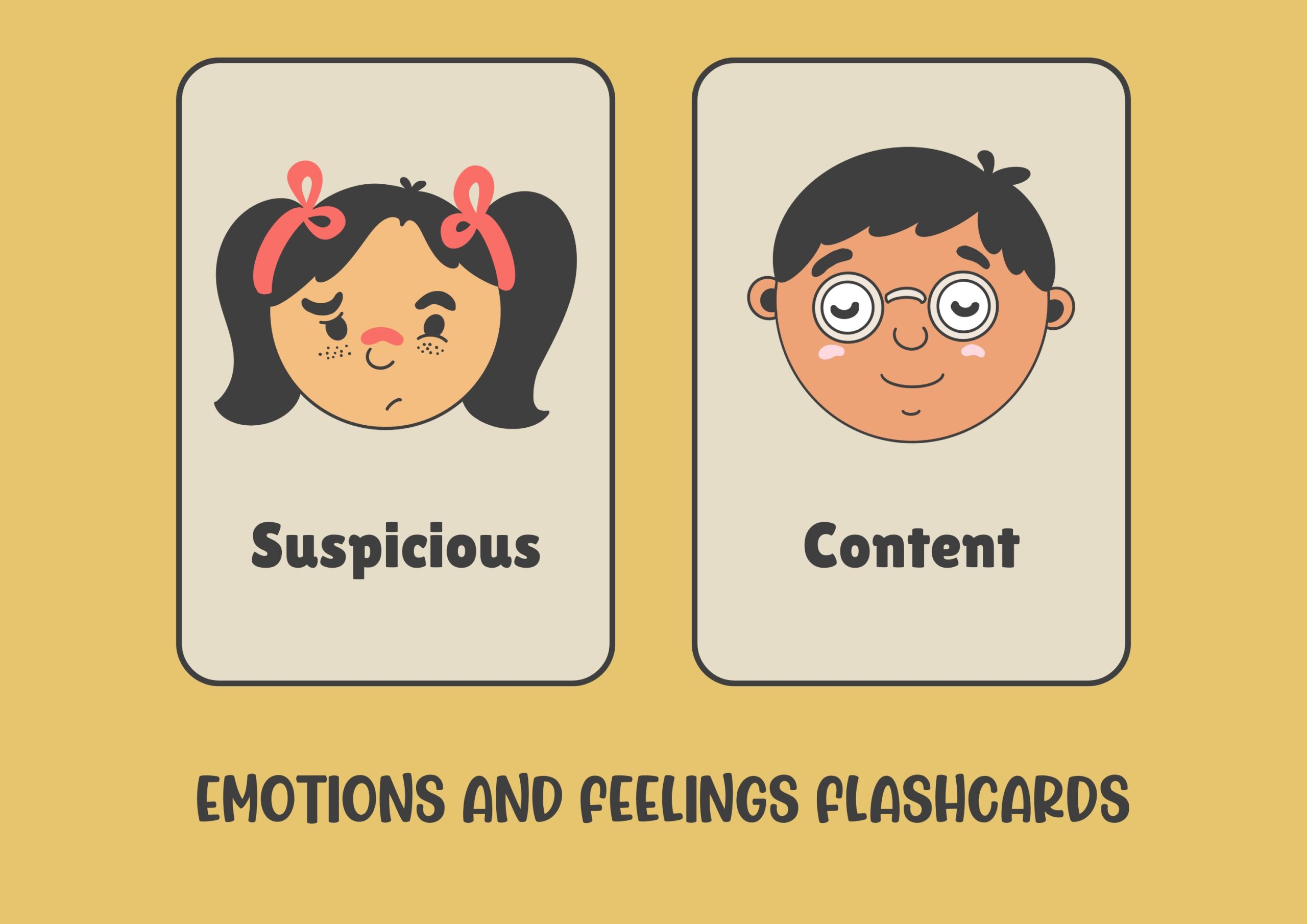Emotions and Feelings Flashcards