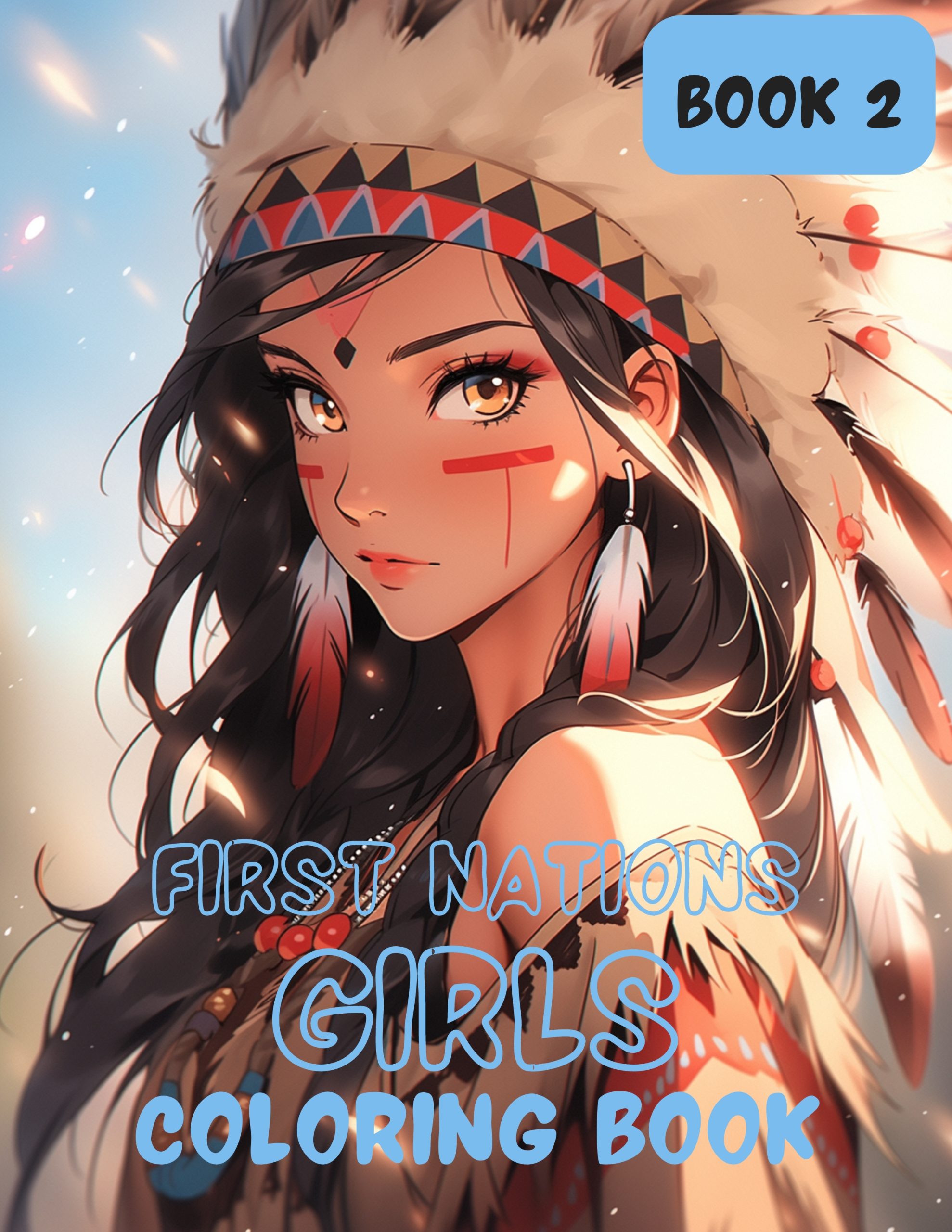 First Nations Girls Coloring Book 2